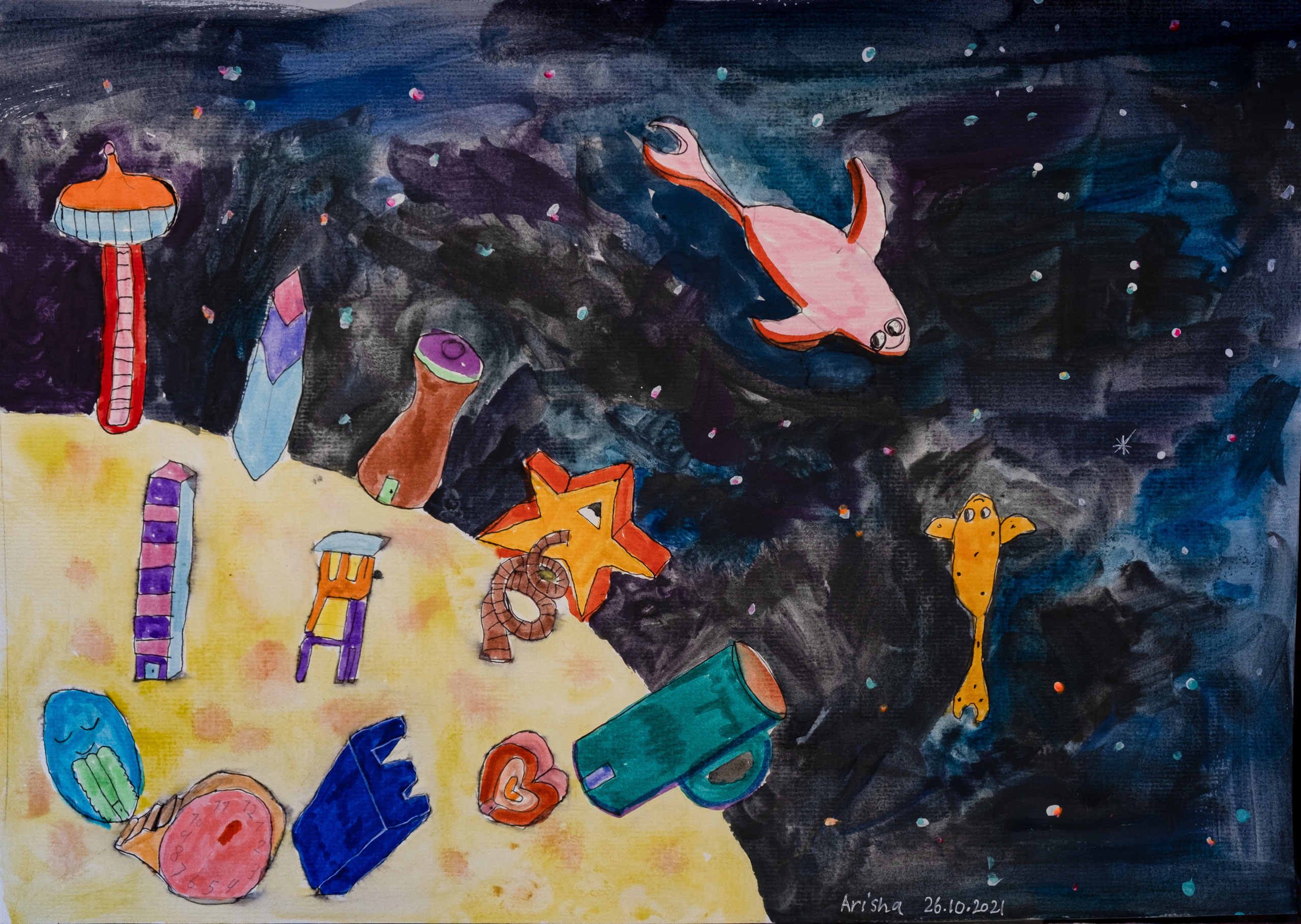 Arisha Chernyshenko 8 year old. 2021