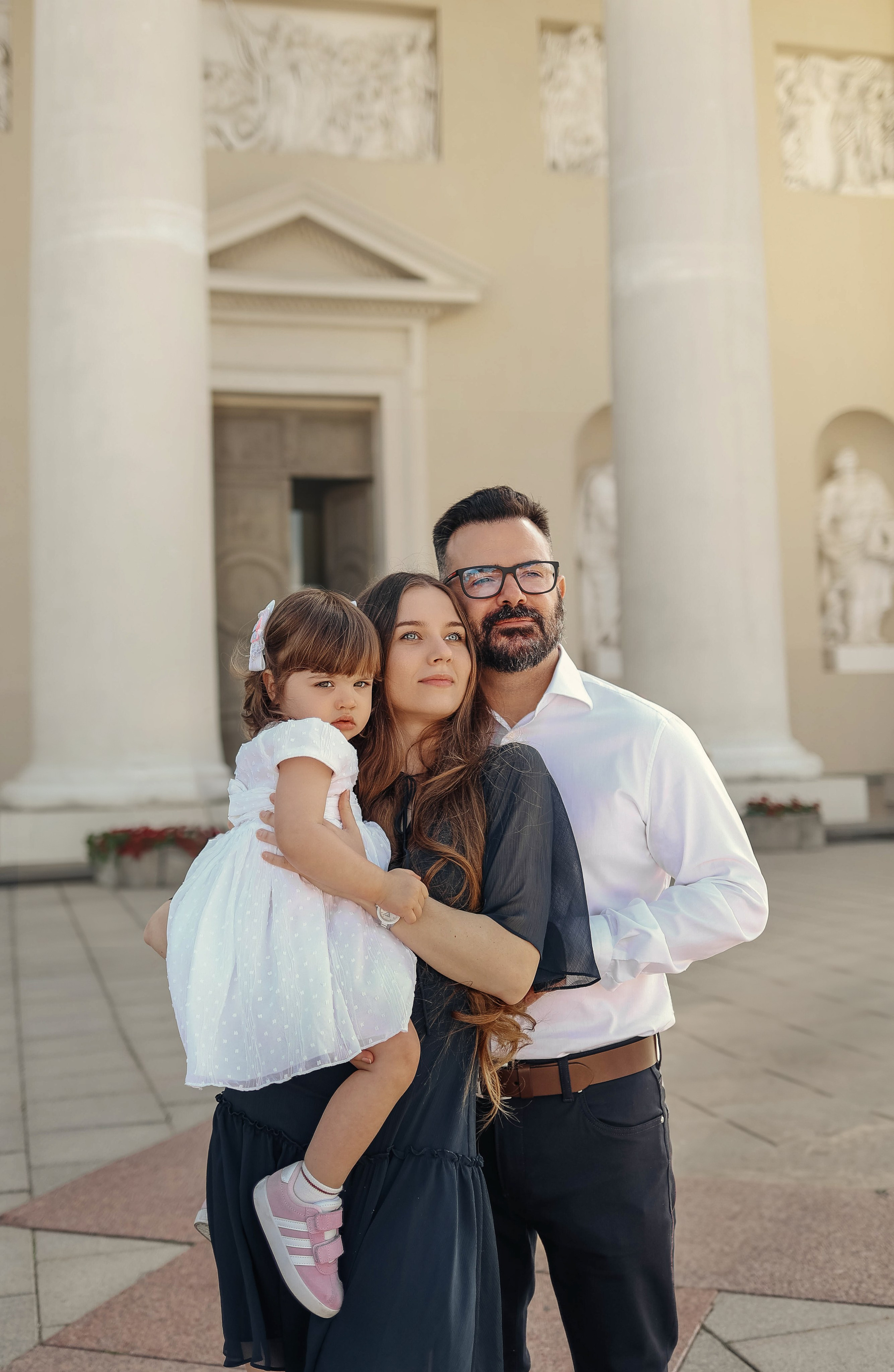 Семейная прогулка в сердце Вильнюса. Семейный и детский фотограф в Вильнюсе Светлана Наумова