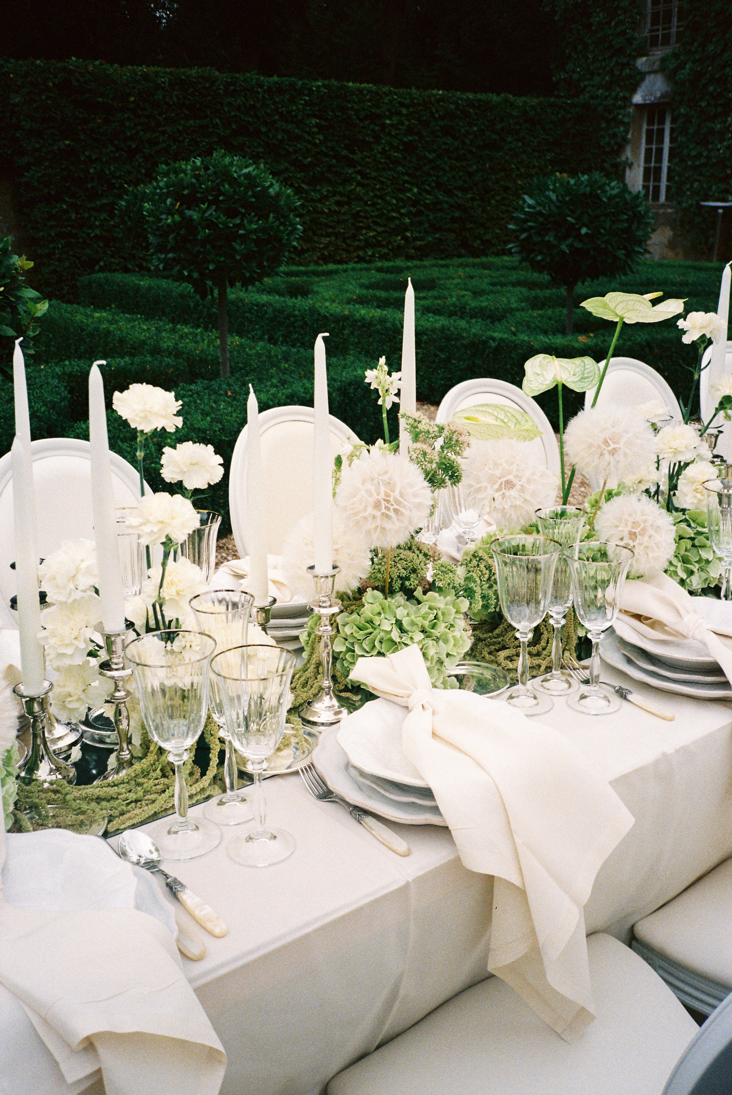 A luxury wedding at Chateau de Villette, just 40 minutes from Paris, captured entirely on film photography