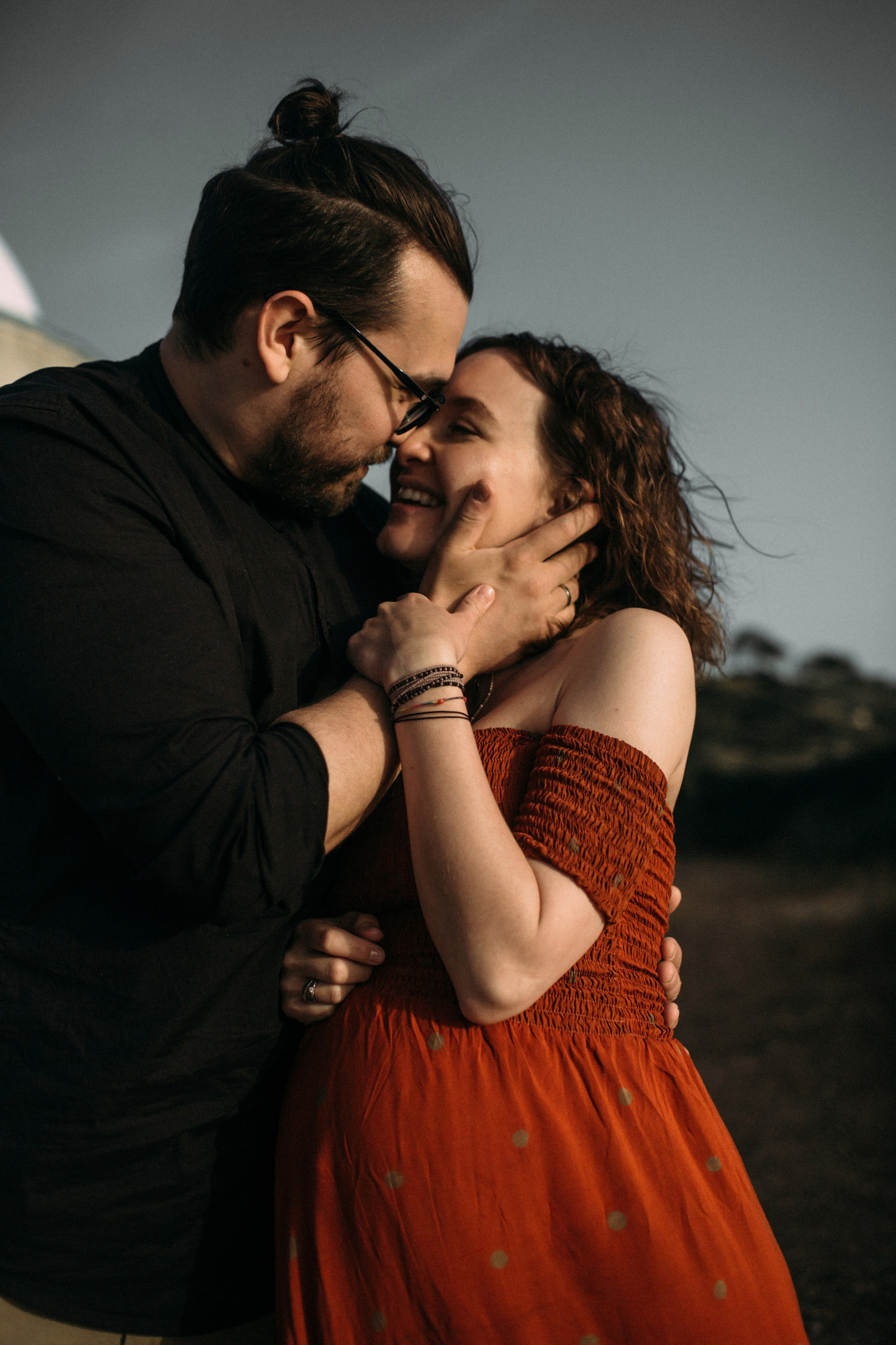 Genya & Sasha at Stella Maris. Family photographer in Israel
