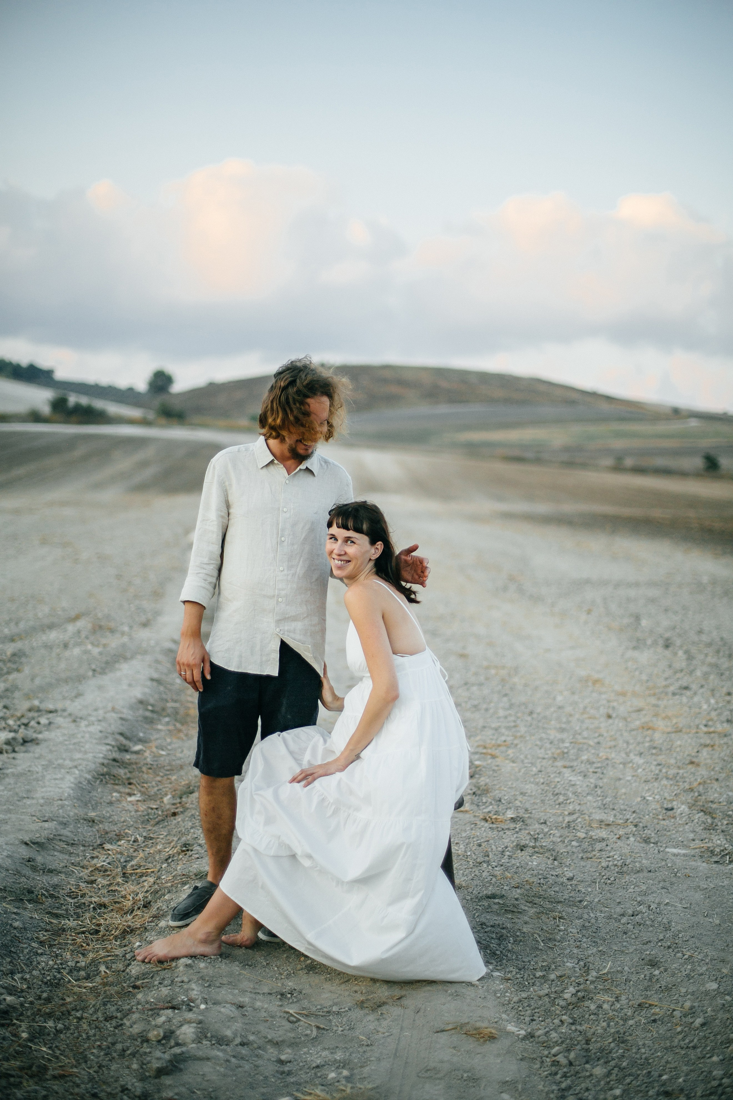 Kiryat Tivon field. Family photographer in Israel