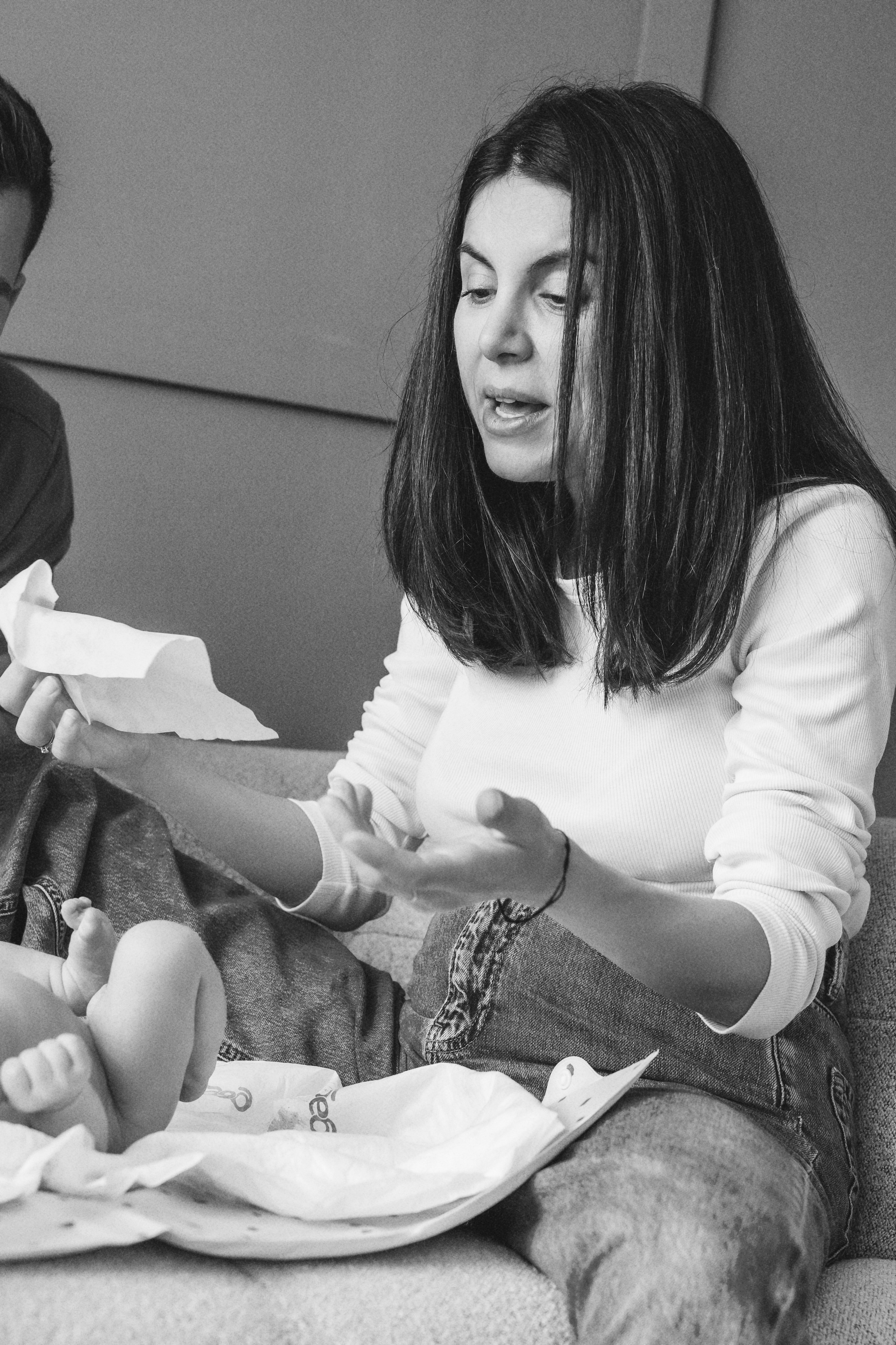 Фотосесия за новородено. Фотограф Ирина Йотова