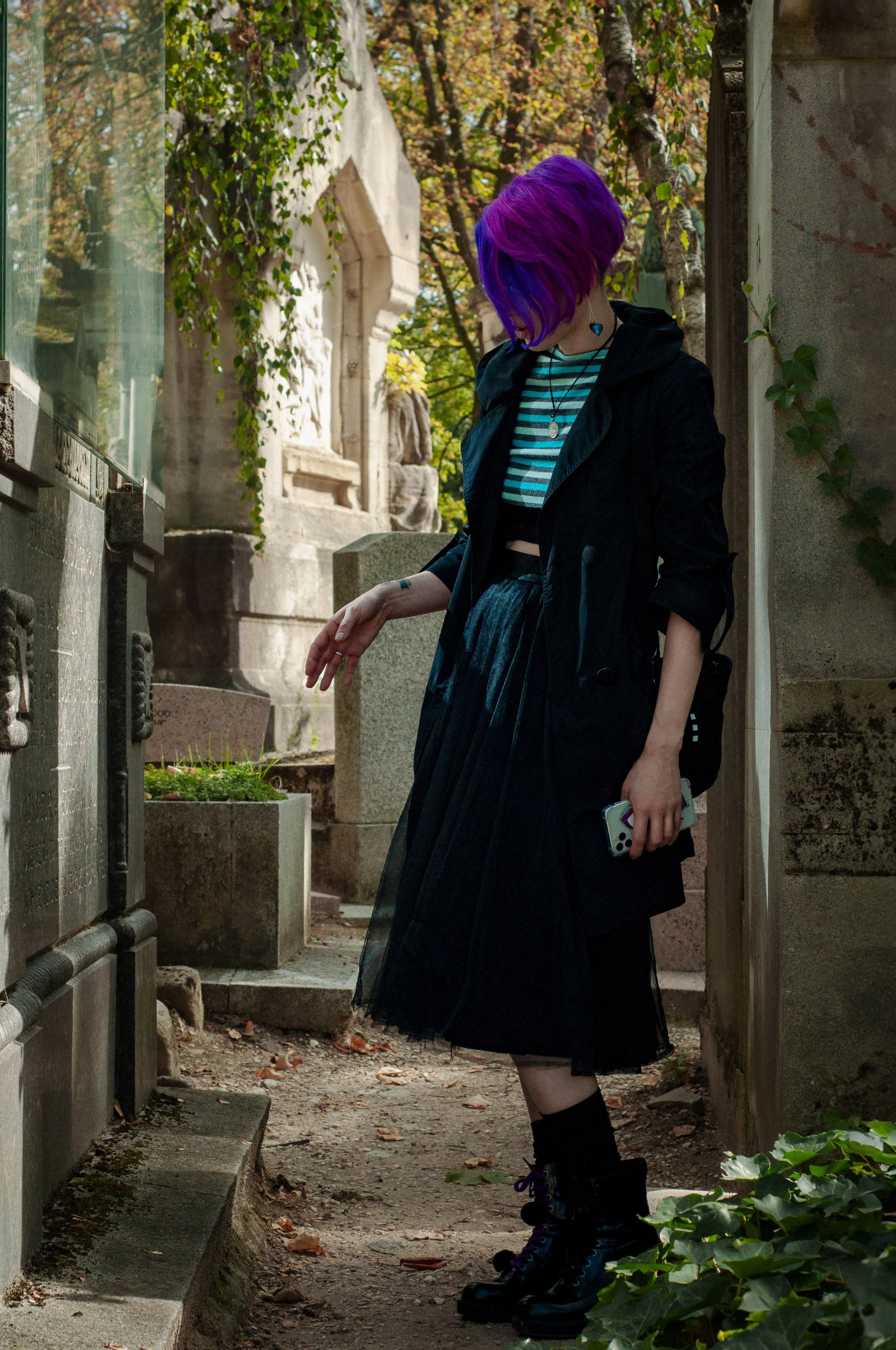 Фотосессия на Пер-Лашез. Фотограф в Париже Полина Осипова