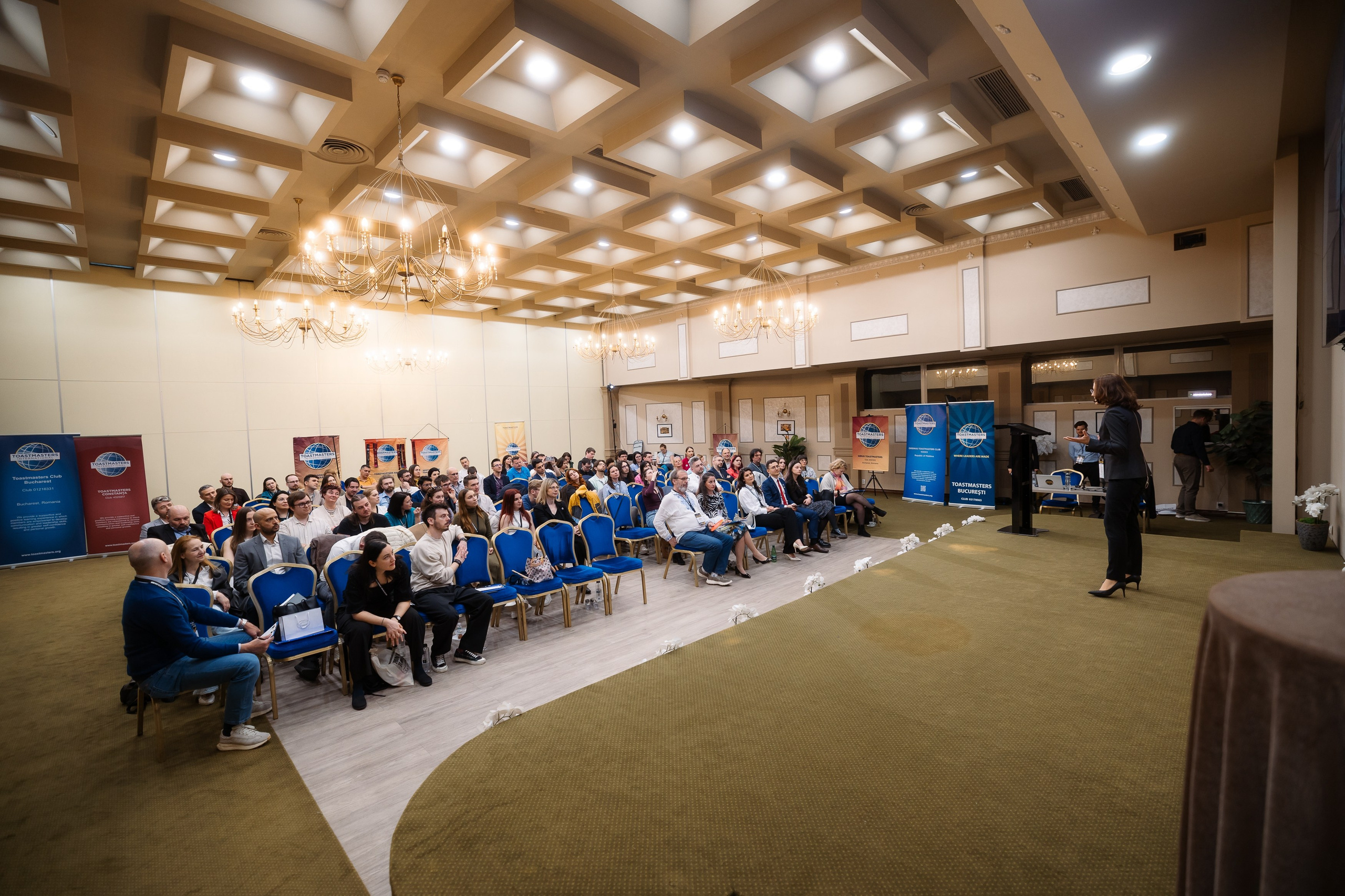 Toastmasters Conference. Marius Ciocan