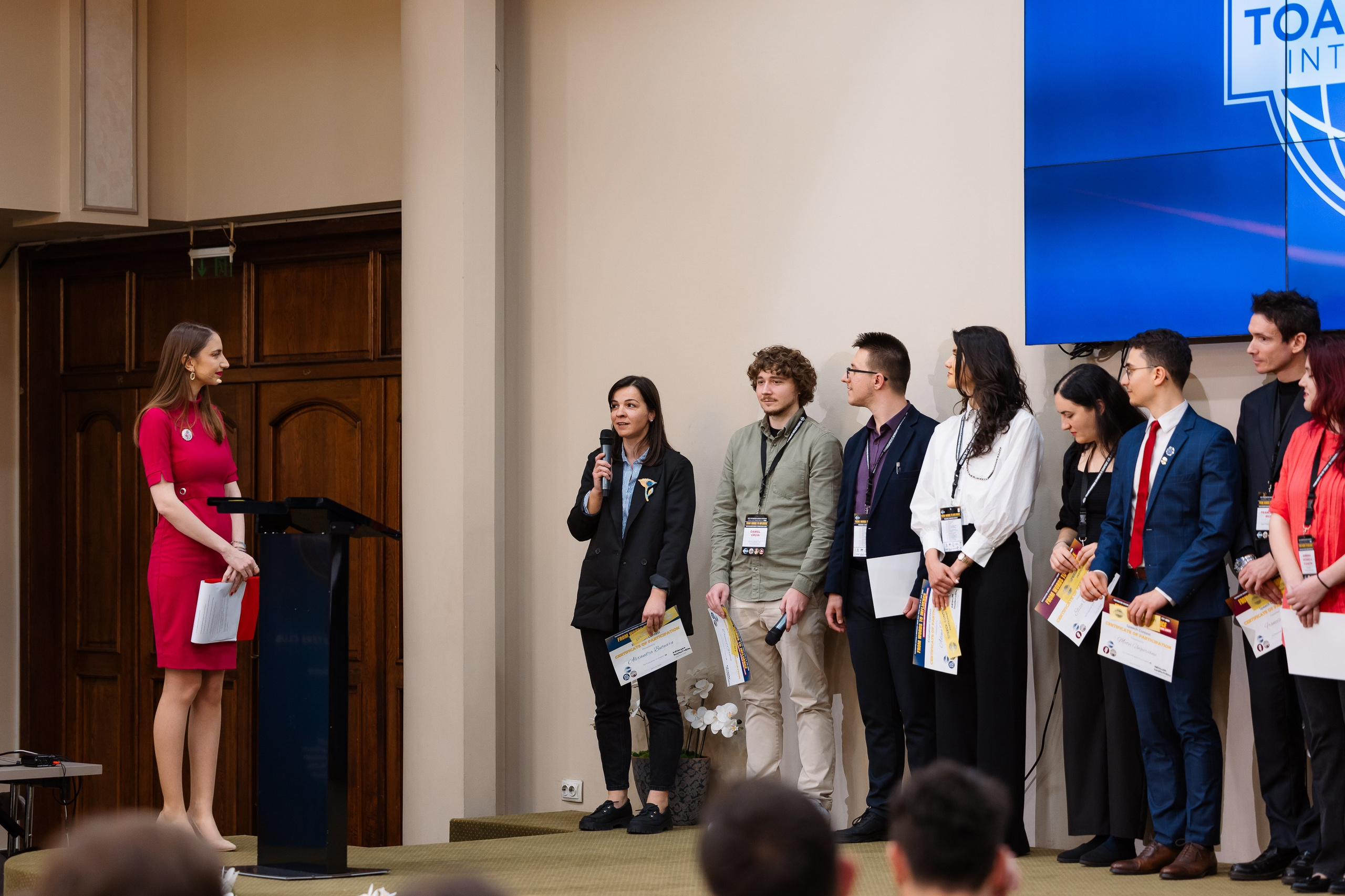 Toastmasters Conference. Marius Ciocan