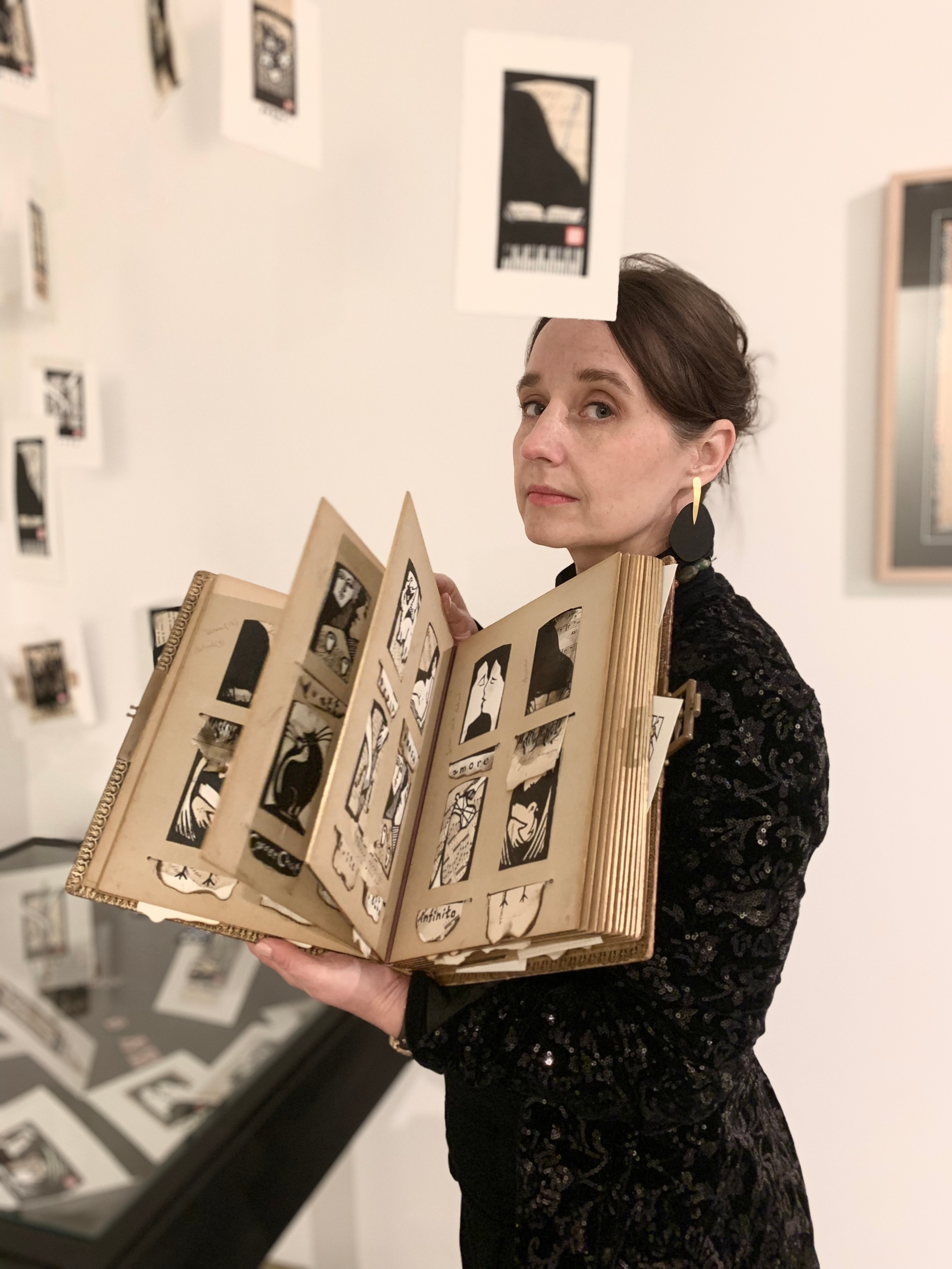 Nadia Kuprina and artist book Banalités Précieuses 