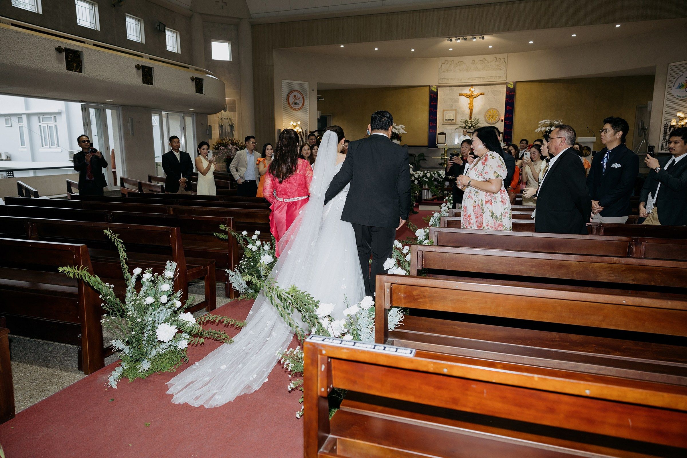 Church Wedding / Nica & Xavier. Nhiếp ảnh gia đám cưới hàng đầu tại Thành Phố Hồ Chí Minh