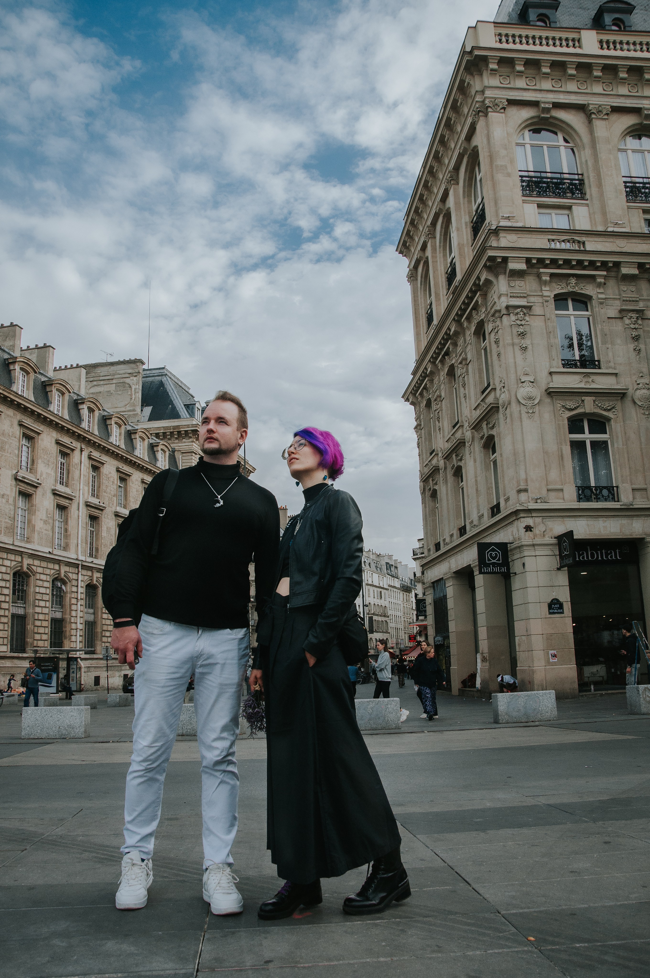 Парная стрит фотосессия. Фотограф в Париже Полина Осипова