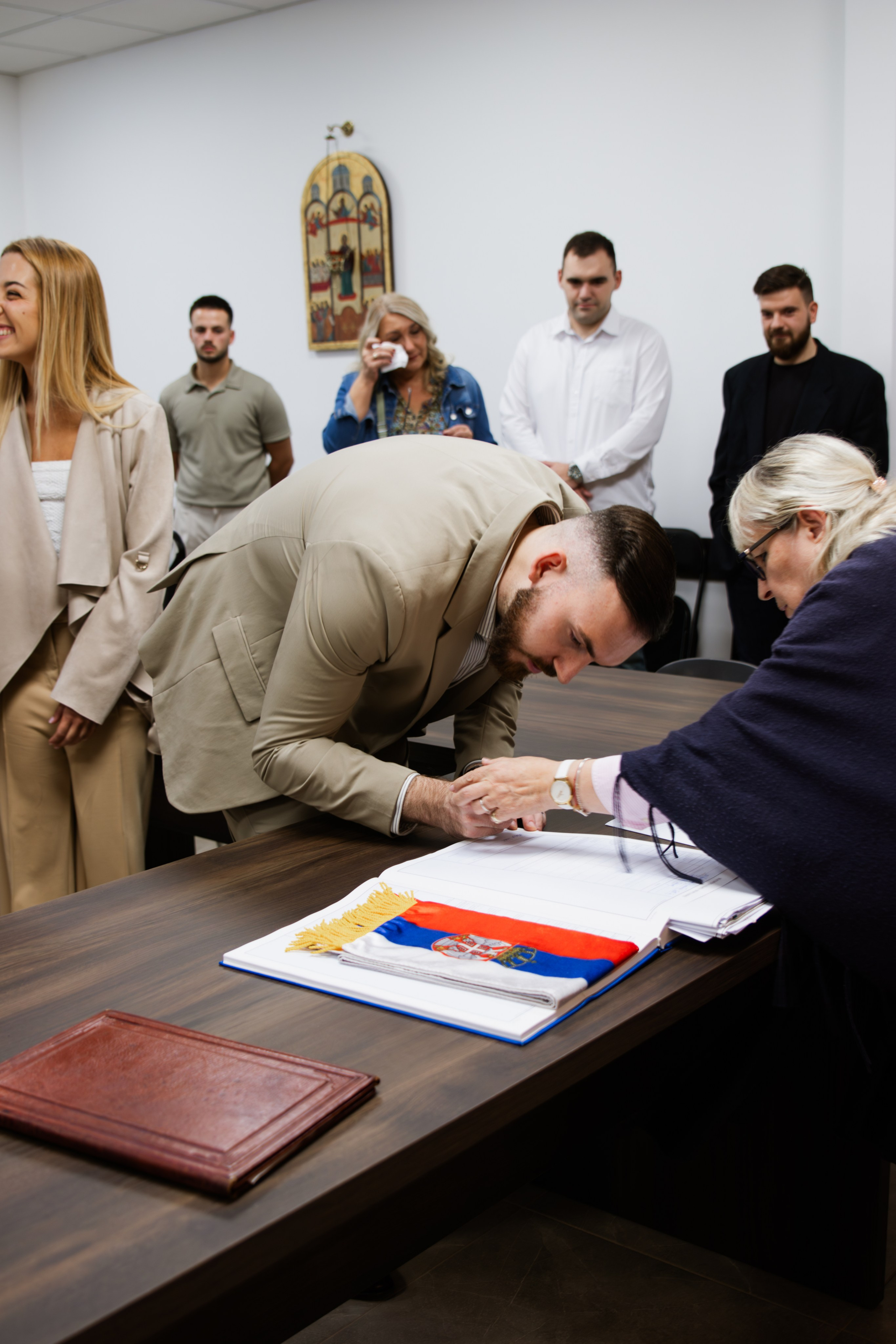 Marija & Damjan — opštinsko venčanje. Marizella Photography