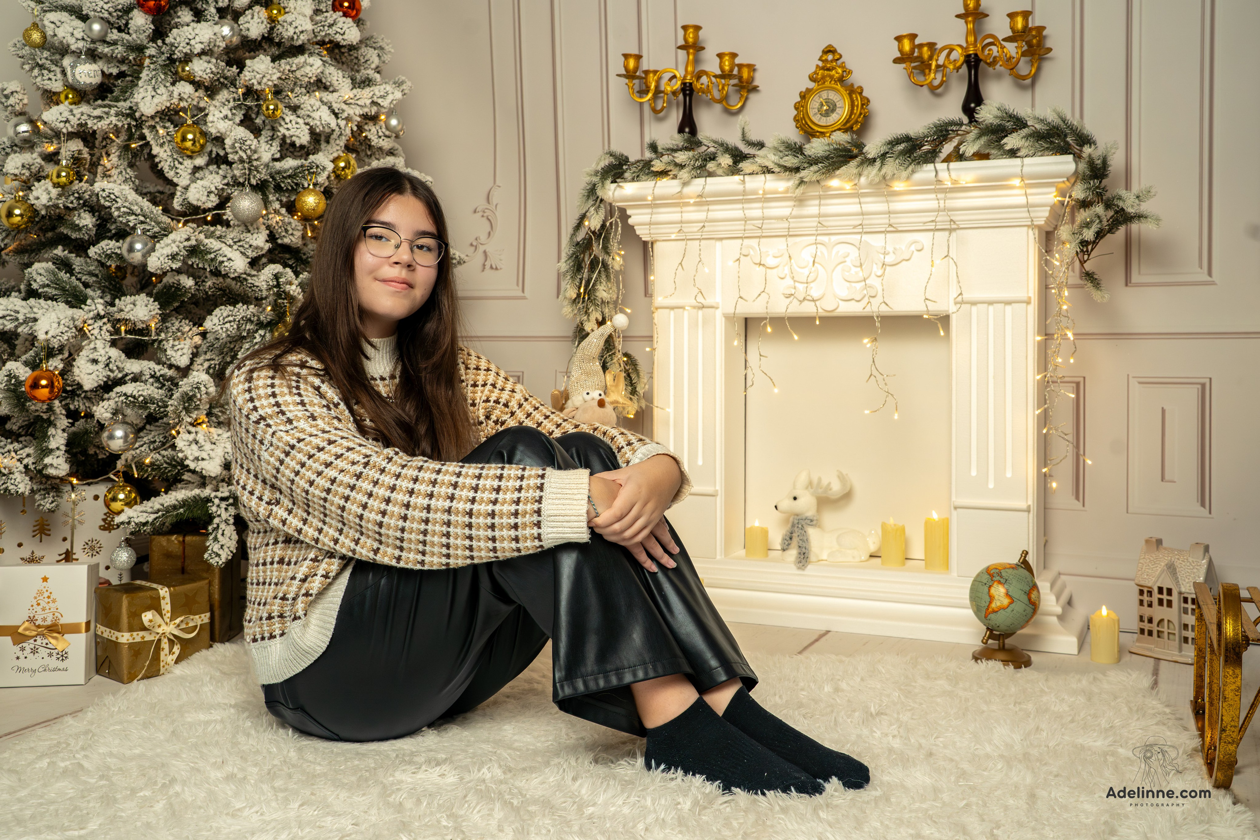 Album Mazo’s Christmas. Adelinne — fotograf profesionist în Constanța pentru familii, bebeluși și evenimente