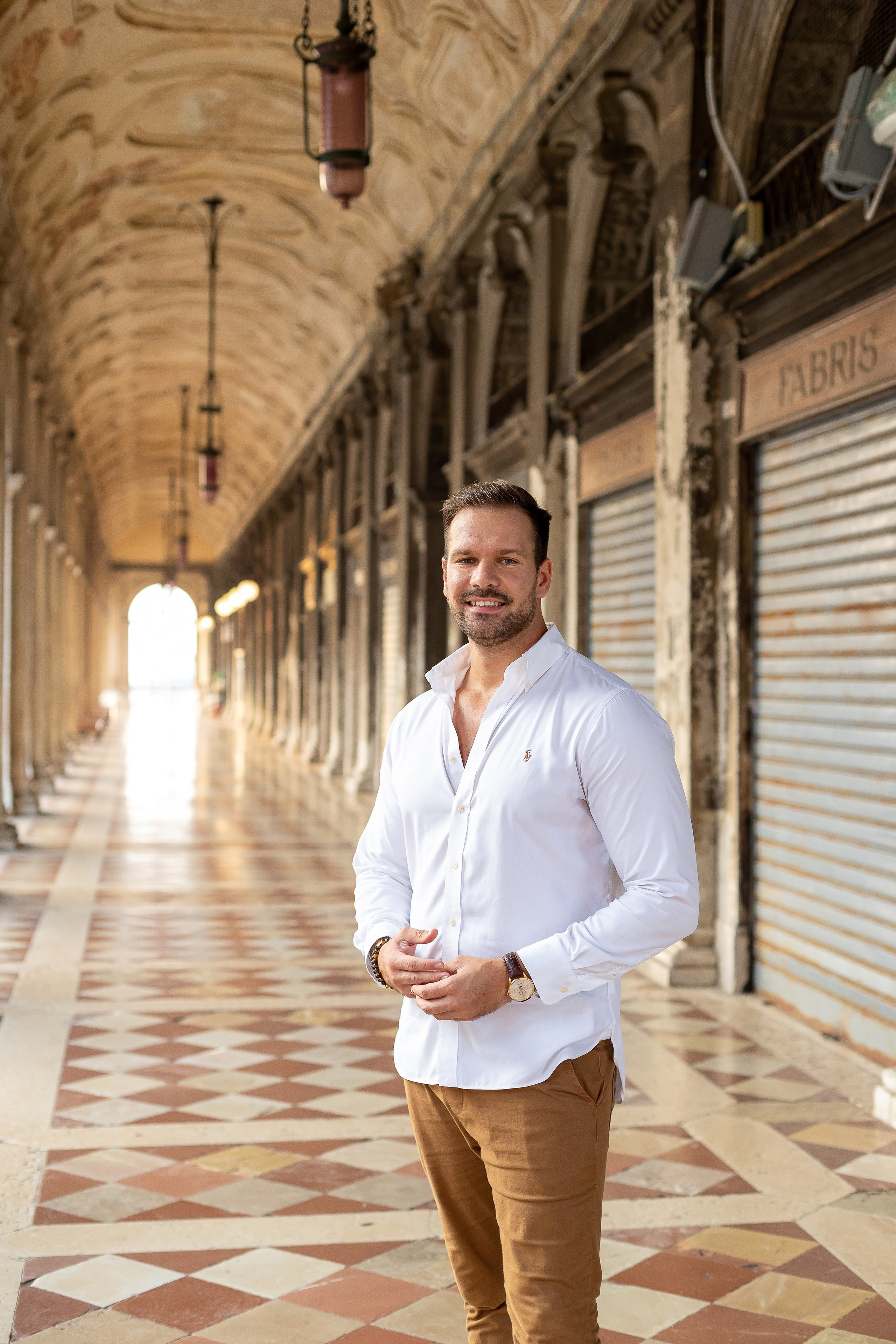 Emi and family at sunset