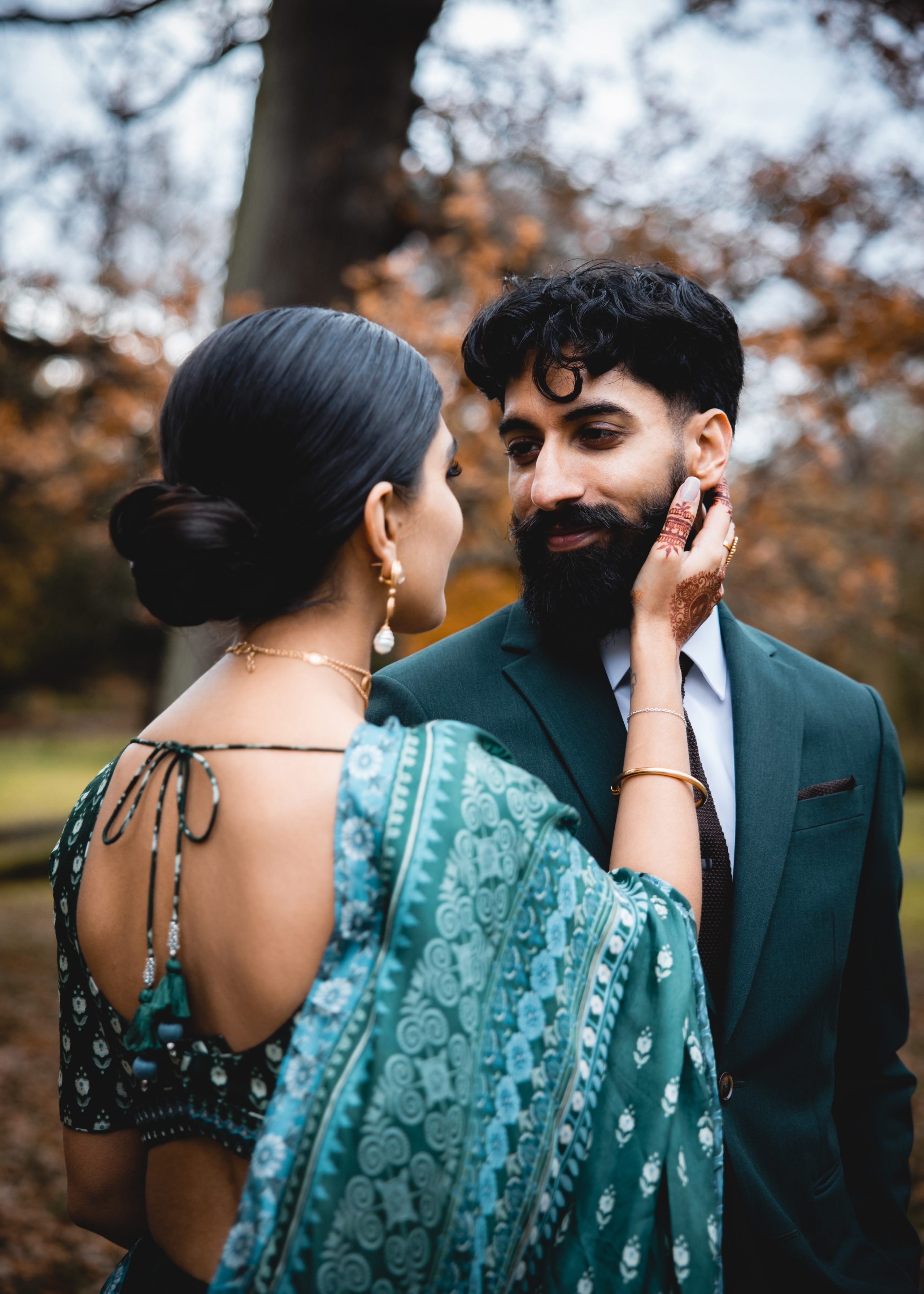 Indian style. Professional wedding photographer in Copenhagen, Denmark — Julia Byron