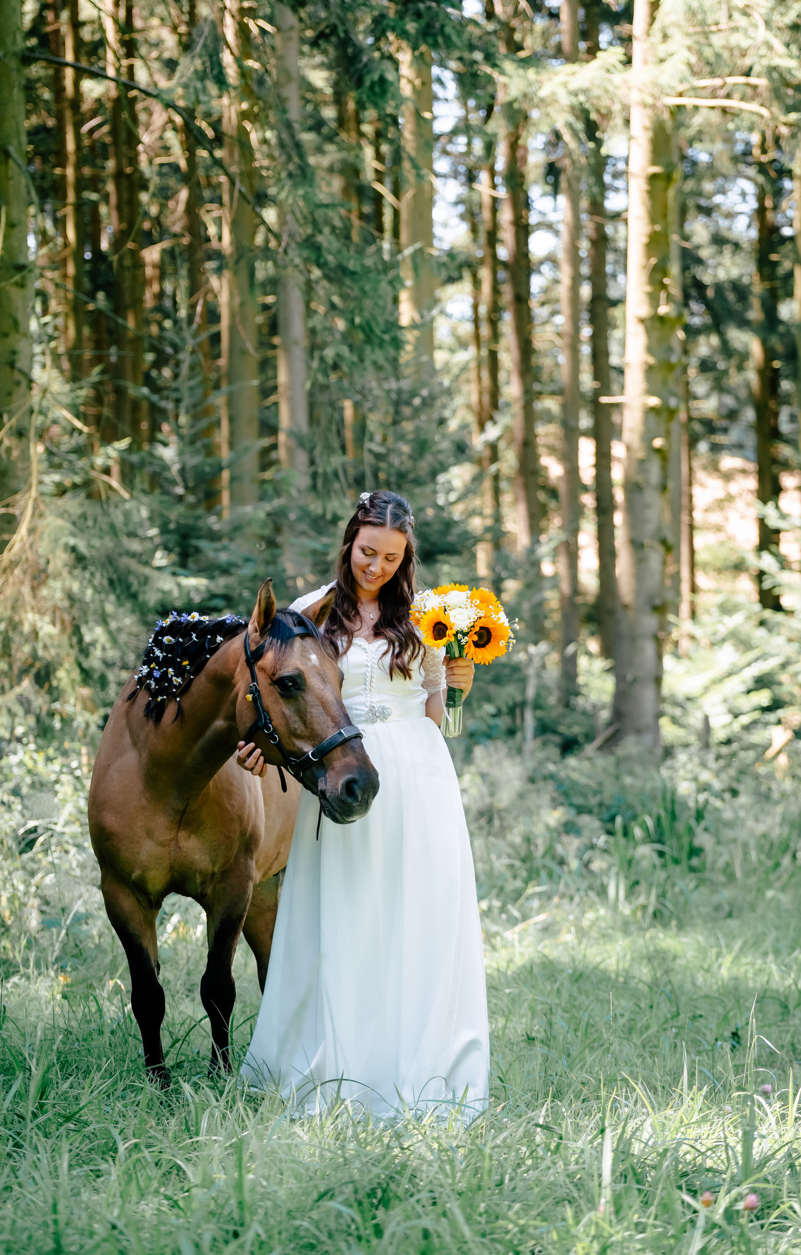 Hochzeit. Tierfotografie und Familienfotografie in der Hallertau