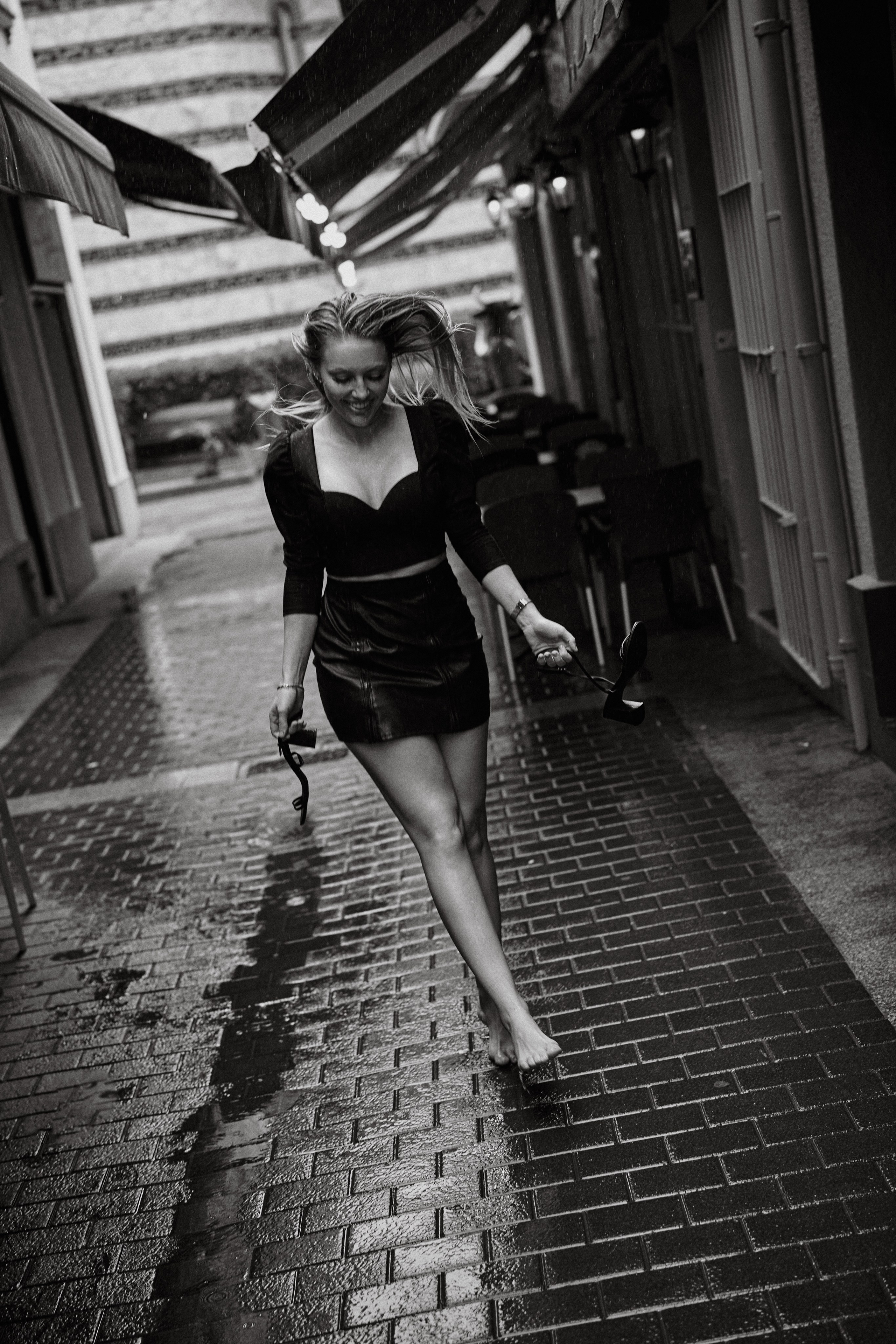 Дани. Съемка в шторм. Фотограф в Барселоне Жанна Захарченко