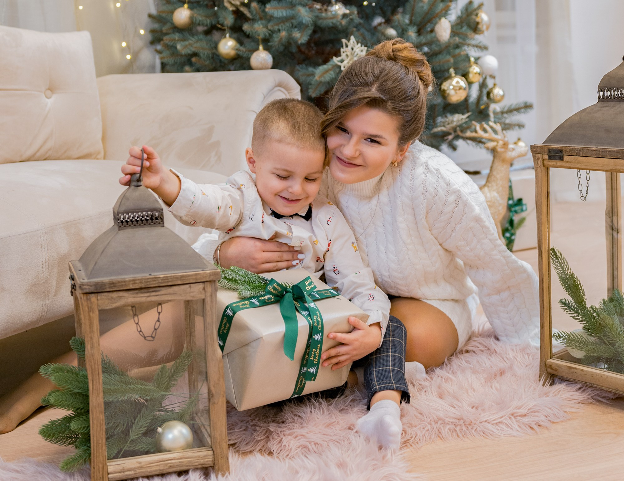 VÁNOCE. RODINNÁ FOTOGRAFKA LABYK KATERYNA