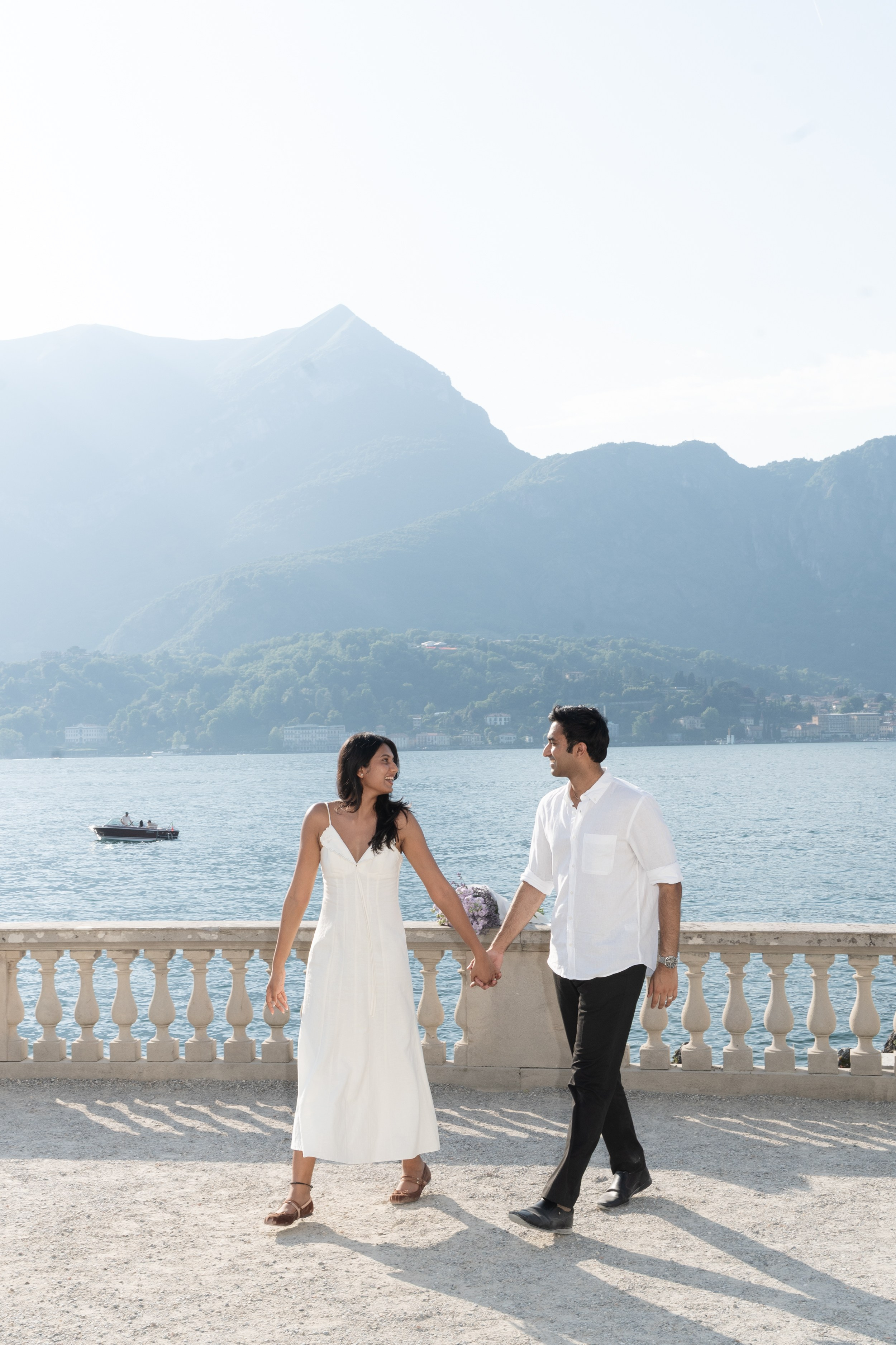 Secret Proposal at Villa Melzi, Lake Como. Lake Como Proposal Photographer | Surprise Proposals & Engagements
