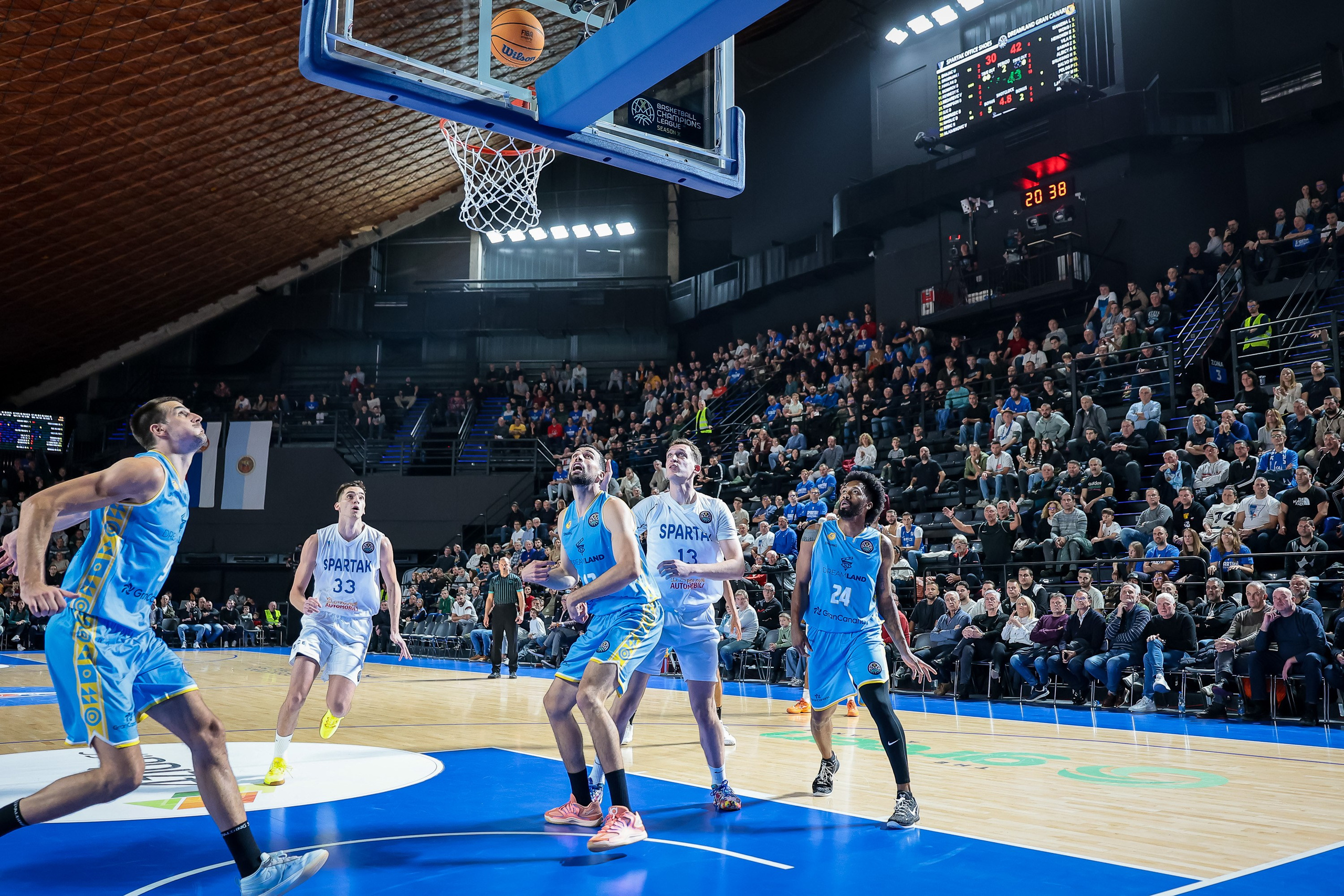 KK Spartak vs CB Gran Canaria. Aleksandar Šećerov photographer and videographer in Subotica, Serbia