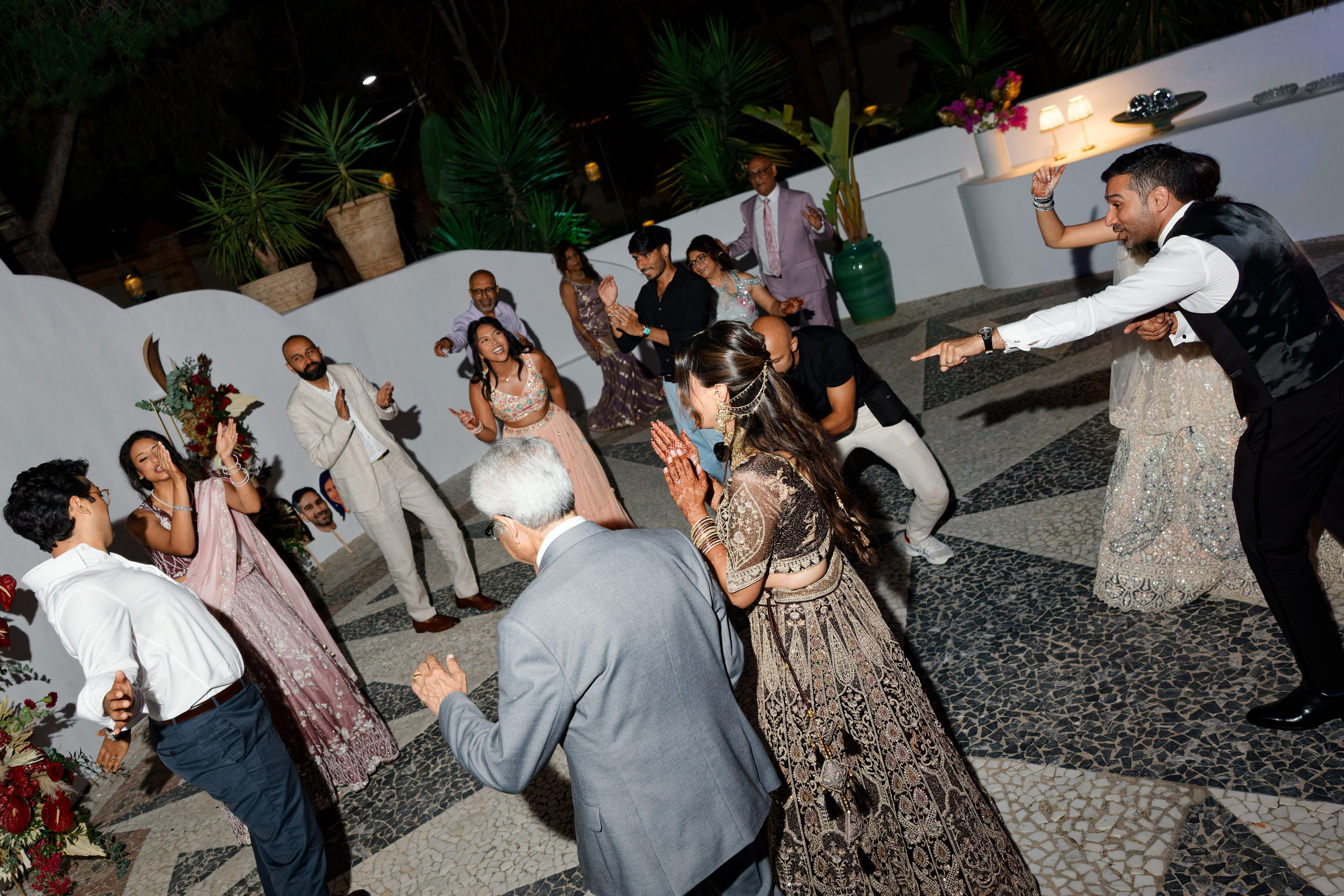 Indian wedding at Gran Villa Rosa, Barcelona