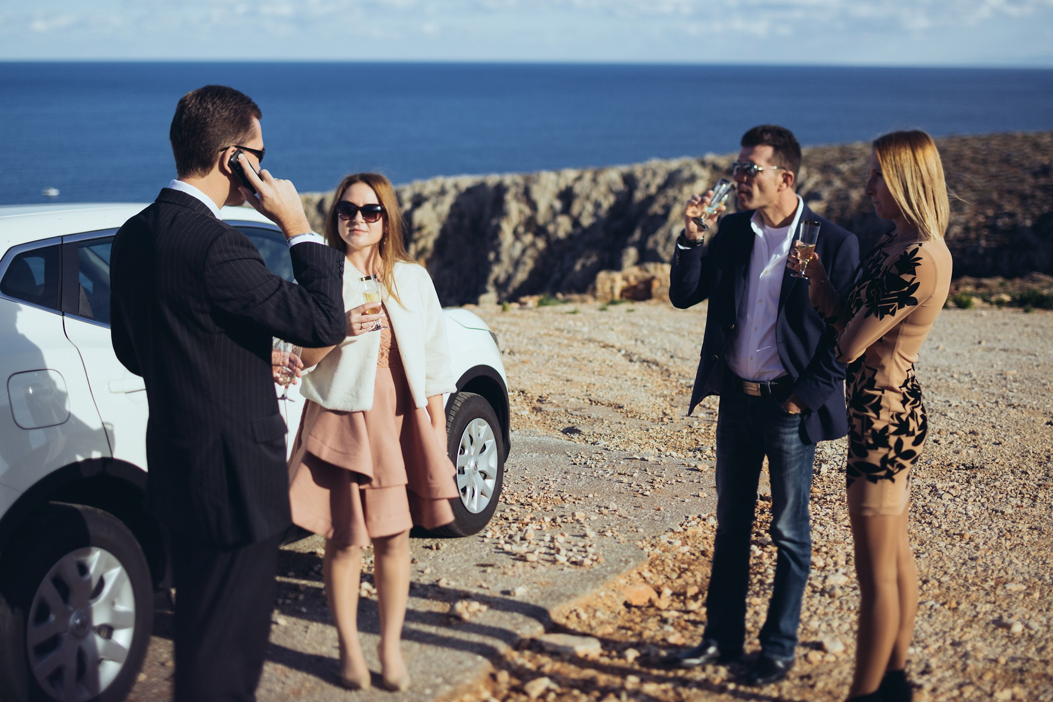 Ronalds & Svetlana, Crete. Denny Savon — Photographer in Santorini | Weddings, Love Stories & Flying Dress