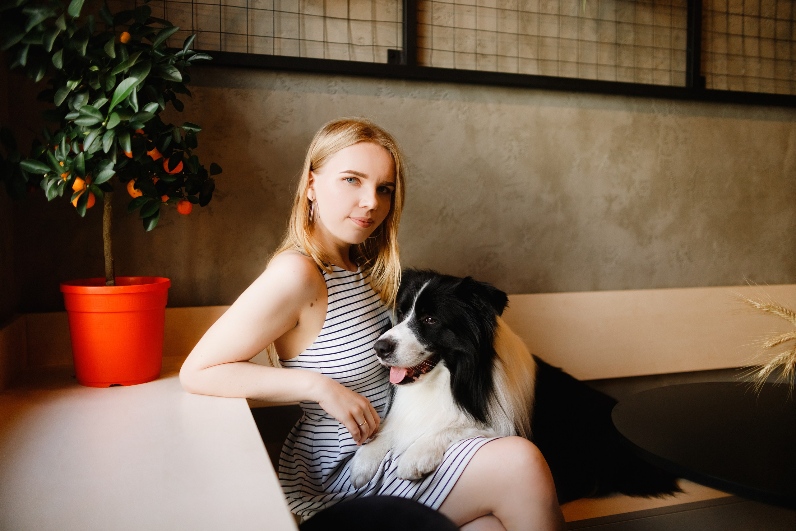 Evgenia & Richard. Kaja | fotograf we Wrocławiu | ludzie i psy