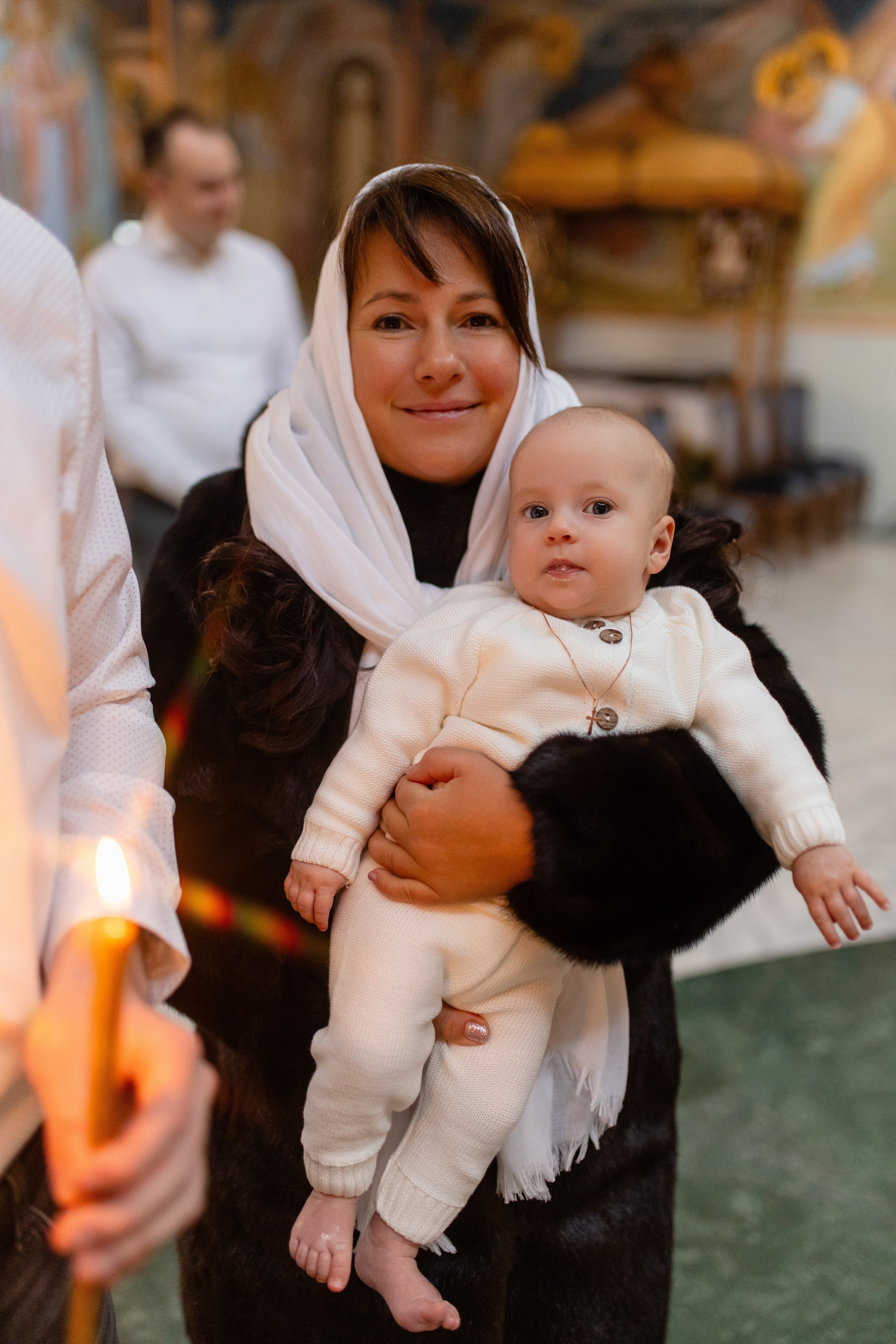 Хрещення Моніки. Весільний, сімейний фотограф Варшава