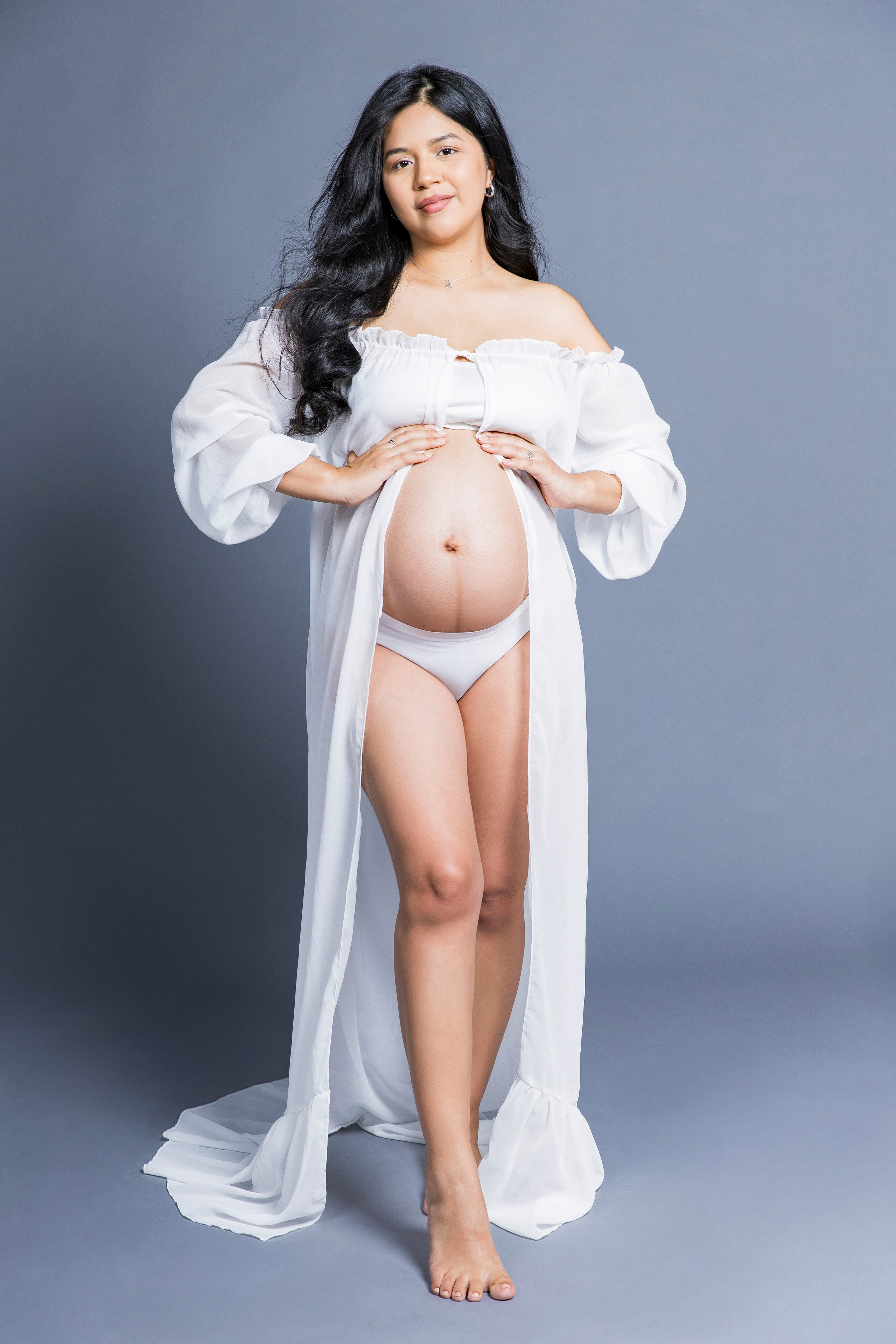 Sesiones de Fotografía de Embarazo en Madrid - Rainbox. Rainbox Estudio de Fotografía