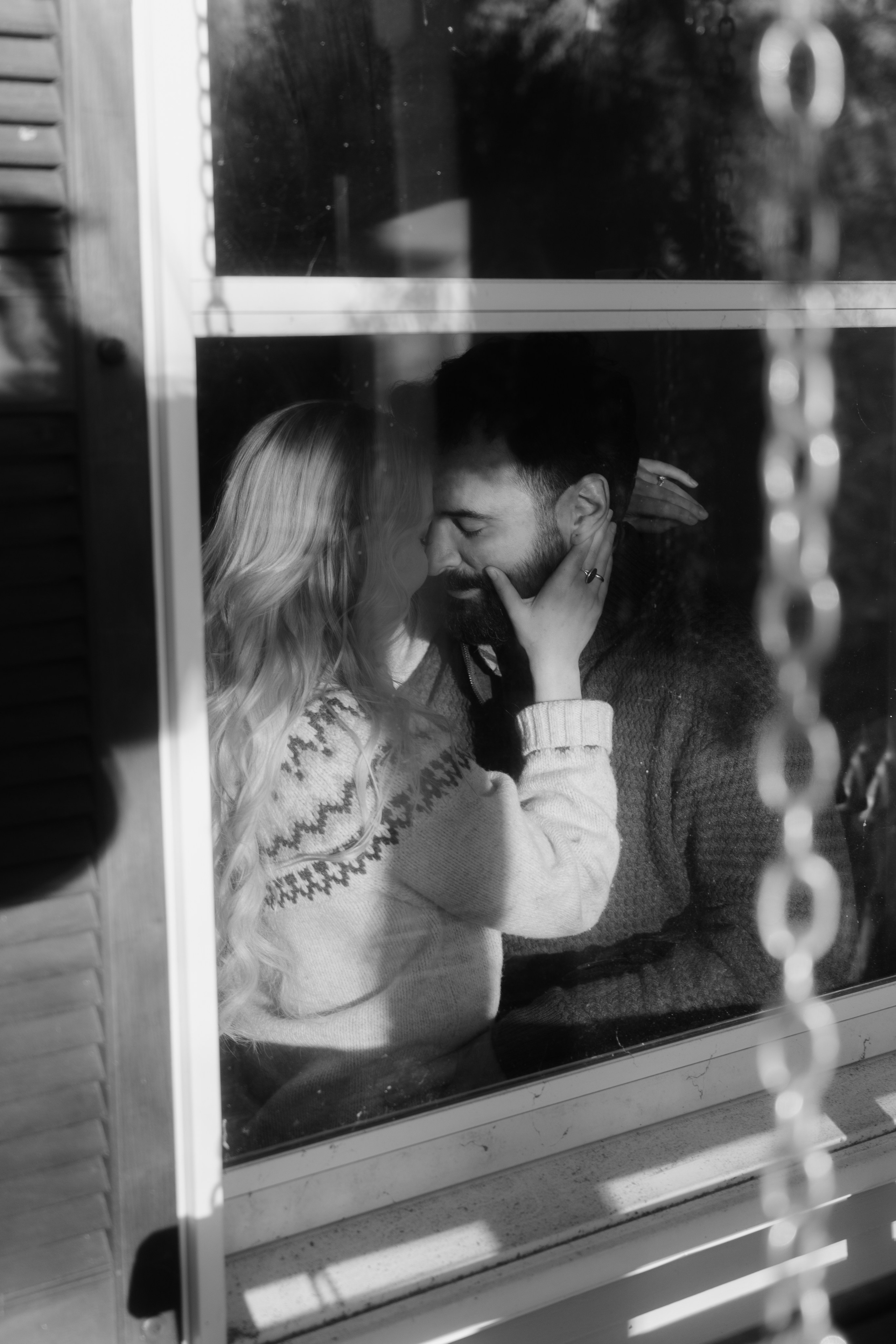 Connecticut Couple Photography — Intimate Home Session. Daria Deschain Cinematic Photography in Connecticut