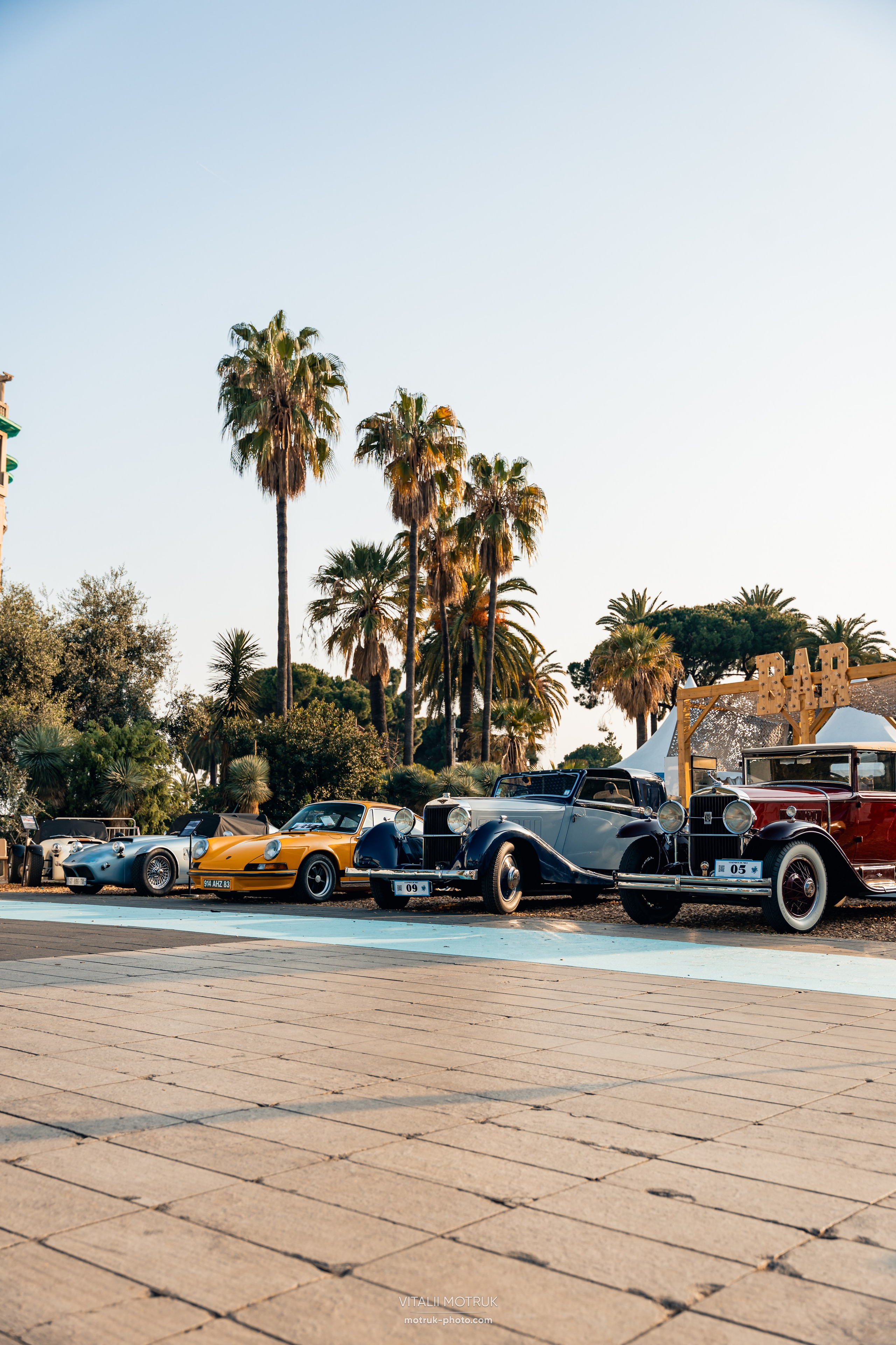 Legends de Nice. Photographe de voitures à Paris — Vitalii Motruk