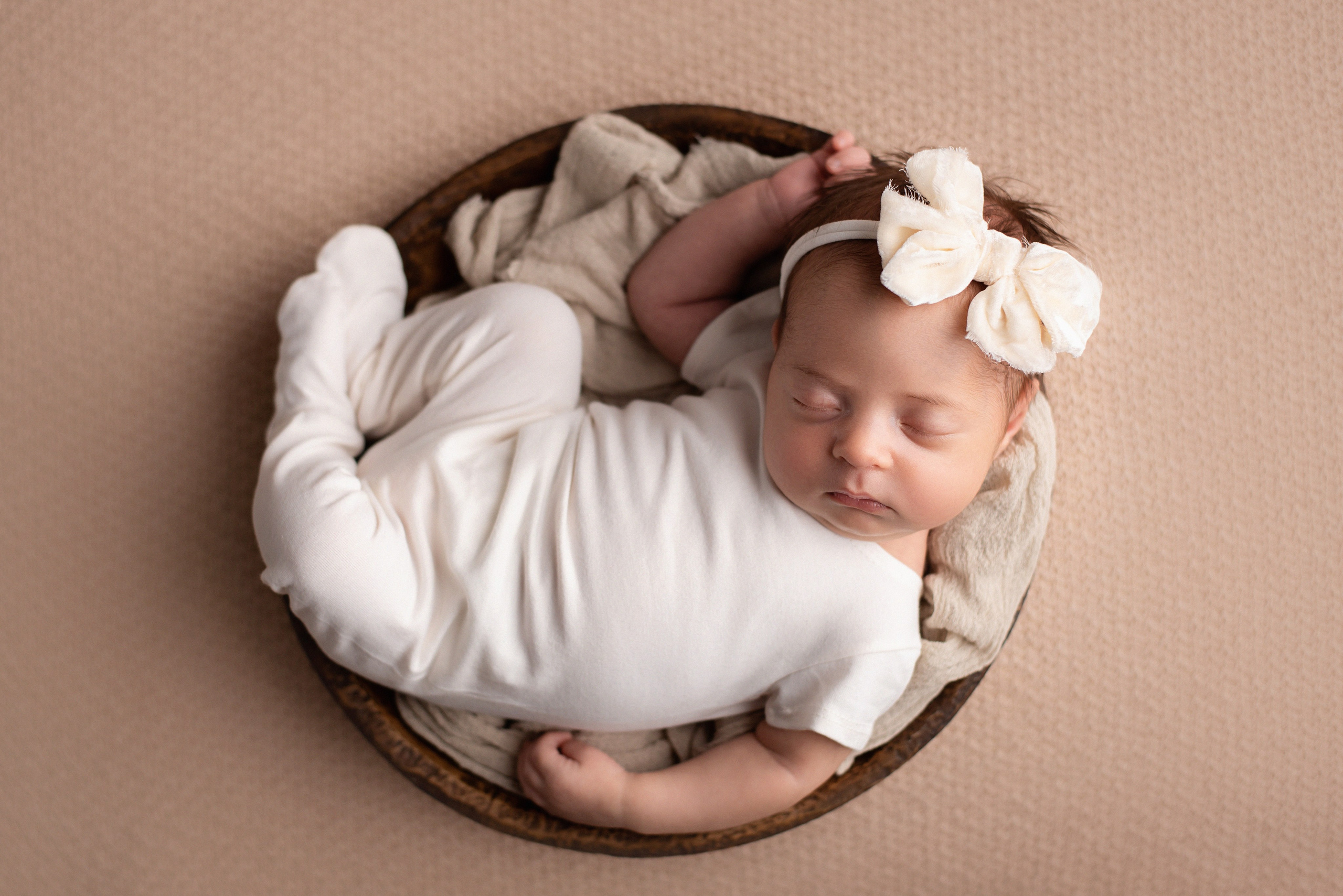 Eseniya 24 days. In-home newborn photography Raleigh & area Katya Kulikova
