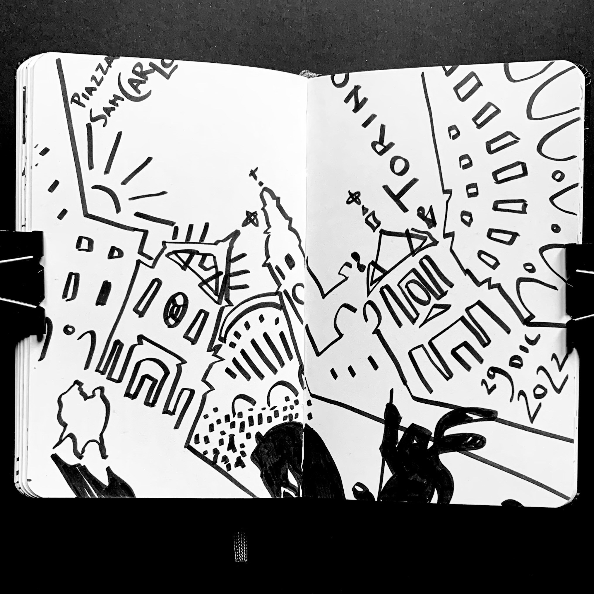 Piazza San Carlo. 2022