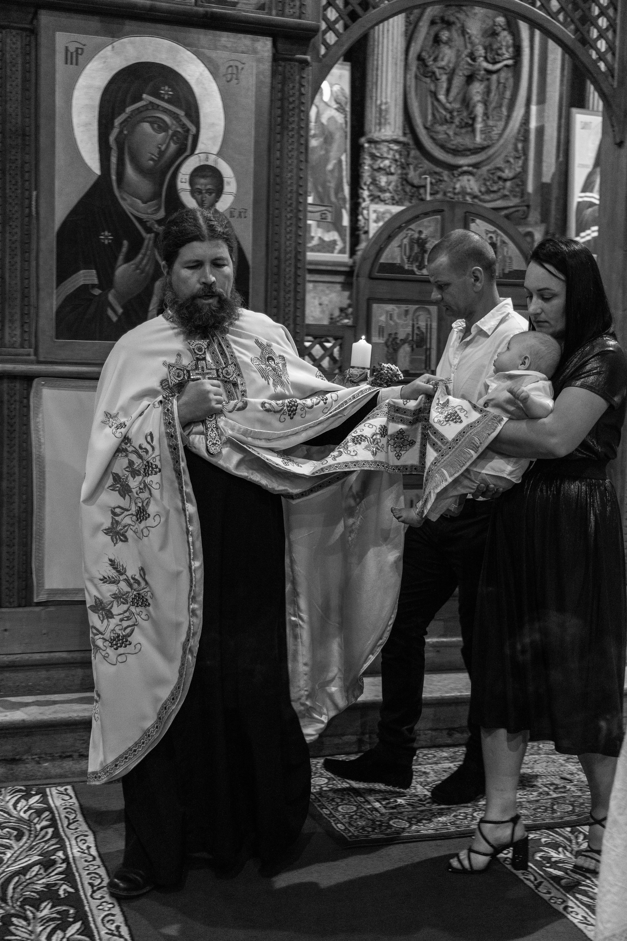 The Baptism a Sacred and Holy Event. Weeding Photographer in Bordeaux, Florin Tugui