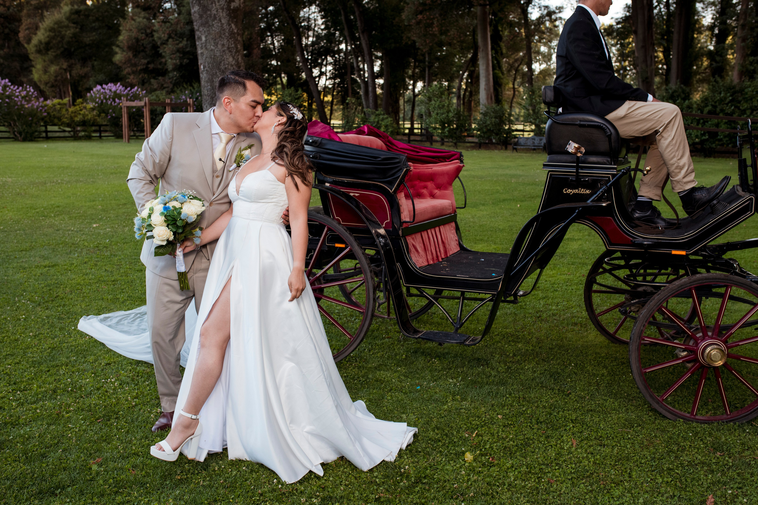 Fernanda y Matías - Haras Santa Amelia, Enero 2026. Wedding photographer AyF Fotografías