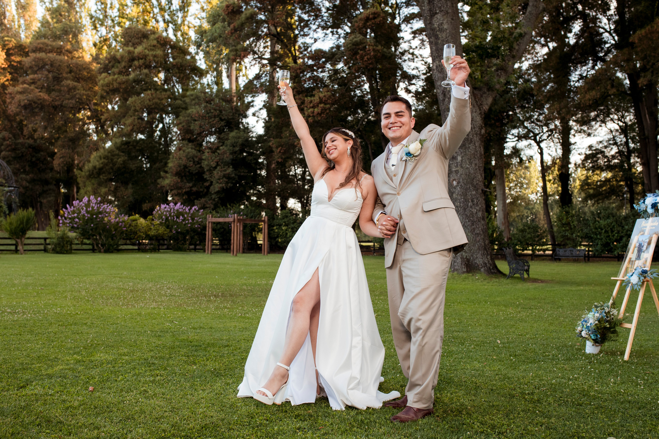 Fernanda y Matías - Haras Santa Amelia, Enero 2026. Wedding photographer AyF Fotografías