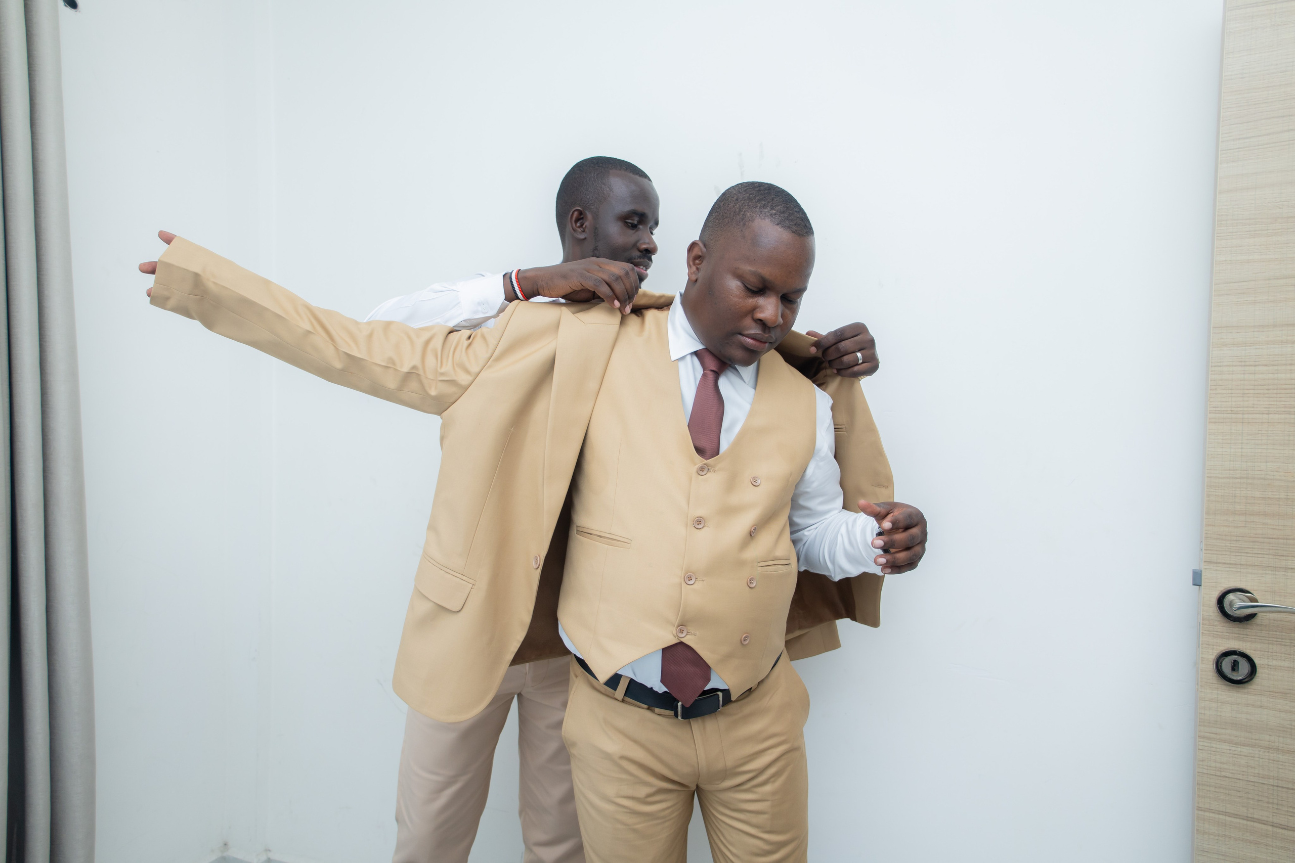 Faith and Meshack. A creative consultant based in Mombasa, Kenya