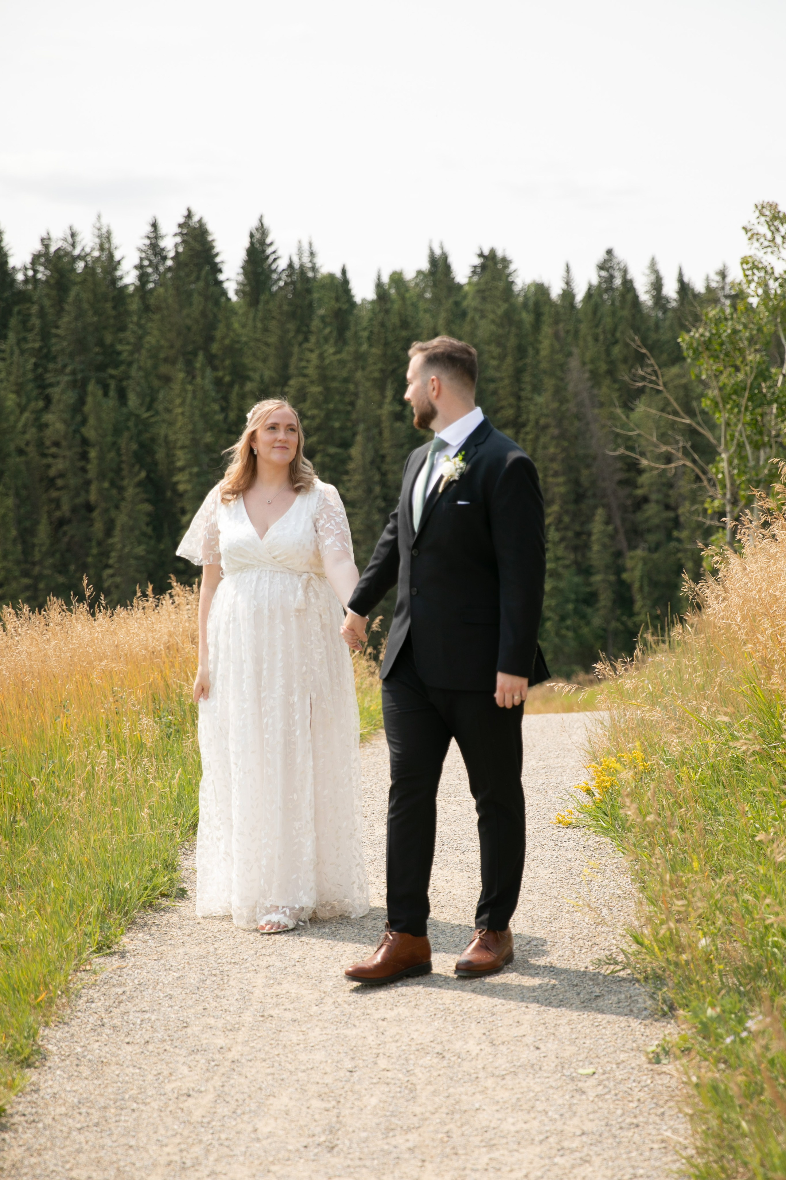 Matthew & Meagan Wedding. Fotografía accesible en Calgary