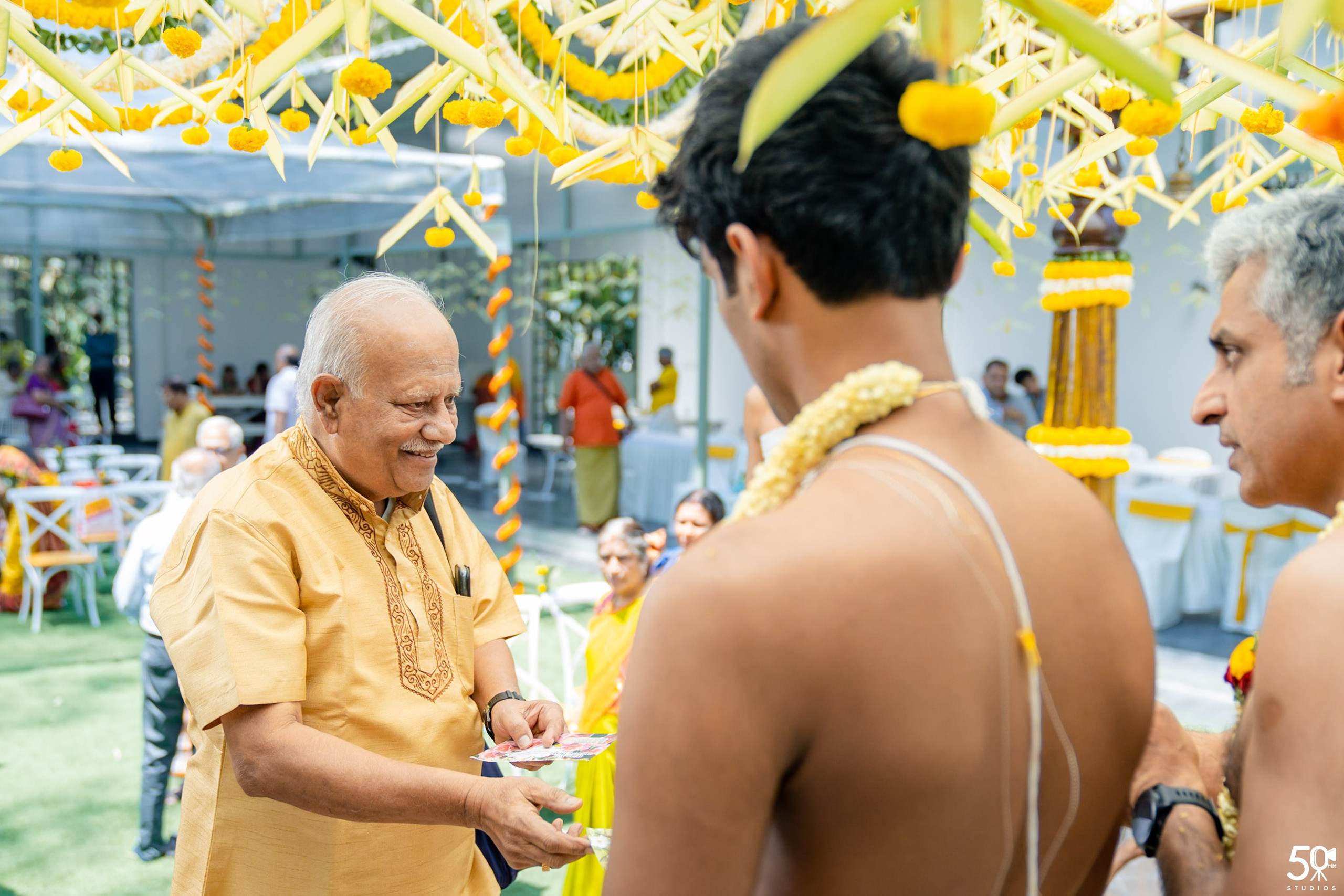 SANJAY AND SAKETH UPANAYANA. 50mm STUDIOS
