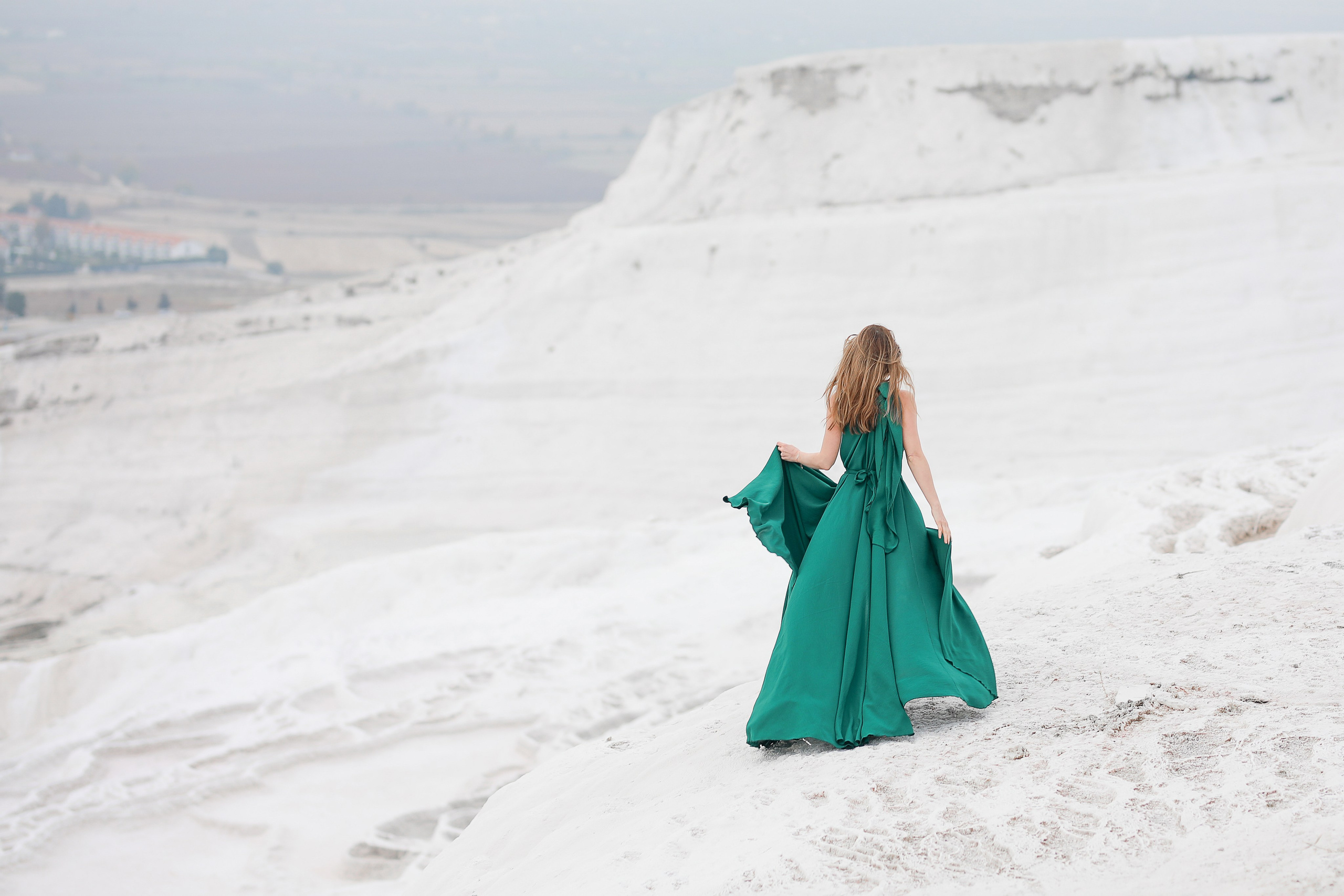 Photoshooting in Pamukkale. Photographer in Turkey, Antalya, Kemer, Belek, Side, Kas, Fethiye