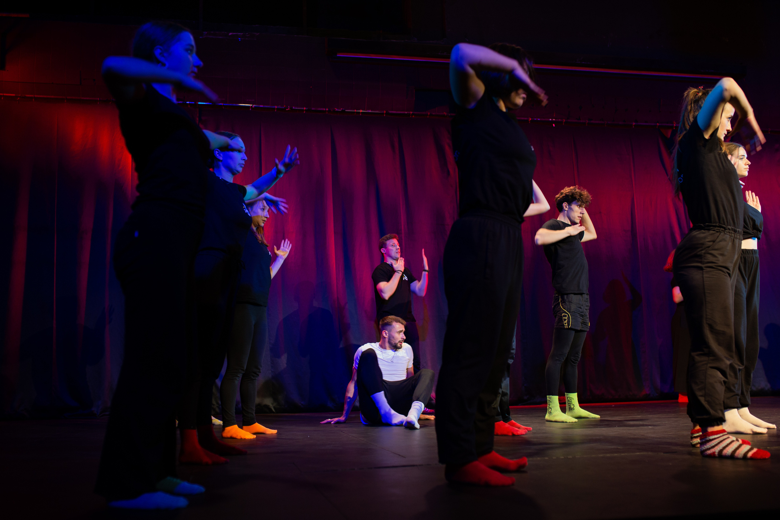 Creative performance “our thoughts”. Portrait family photographer in Berlin Elena Zakh