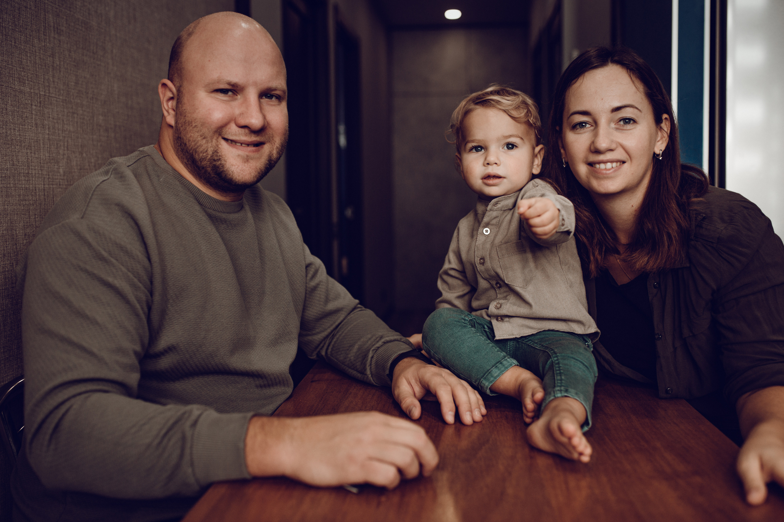 Yaroslava and Alexey. Portrait family photographer in Berlin Elena Zakh