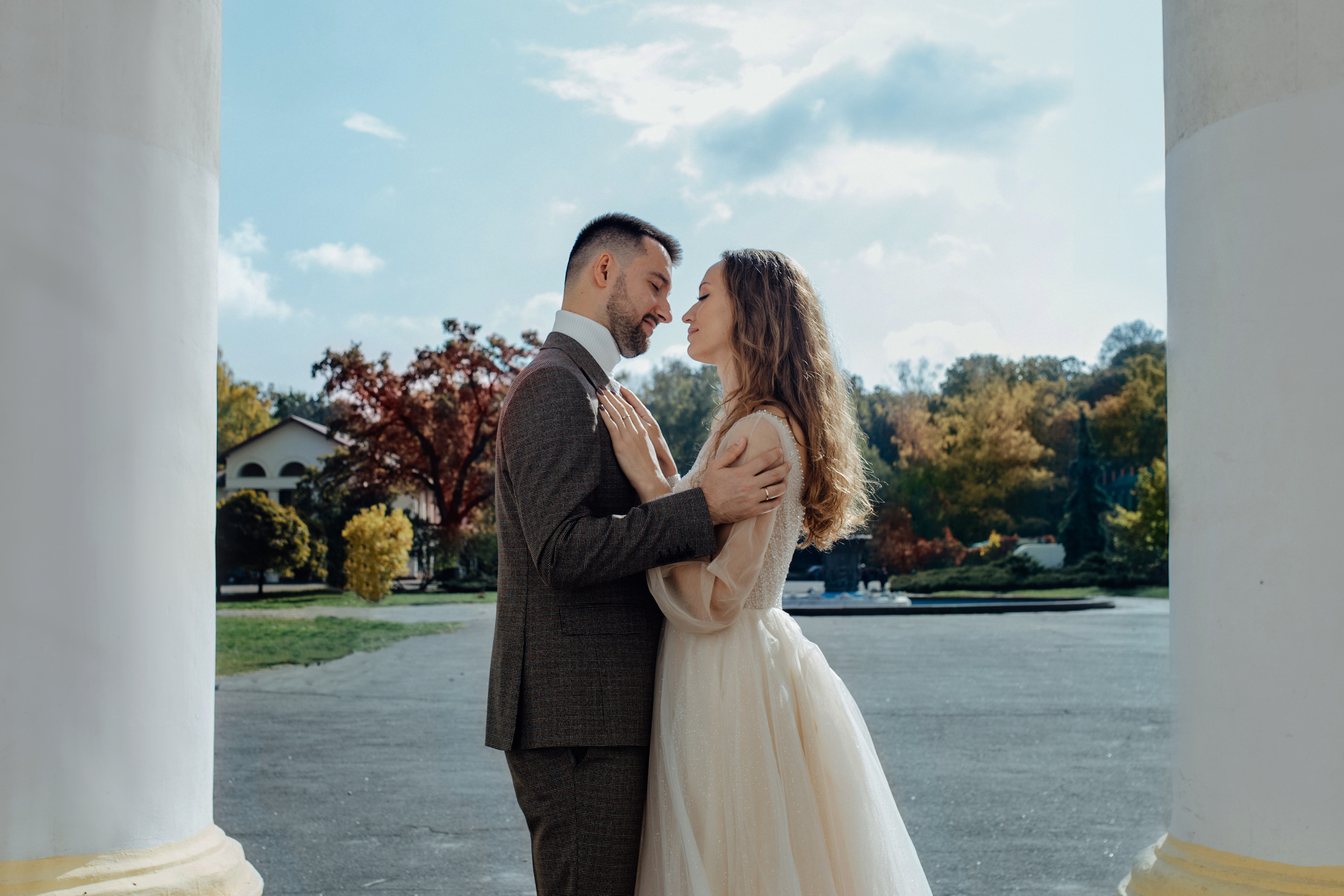 Vika anf Pavel. Portrait family photographer in Berlin Elena Zakh