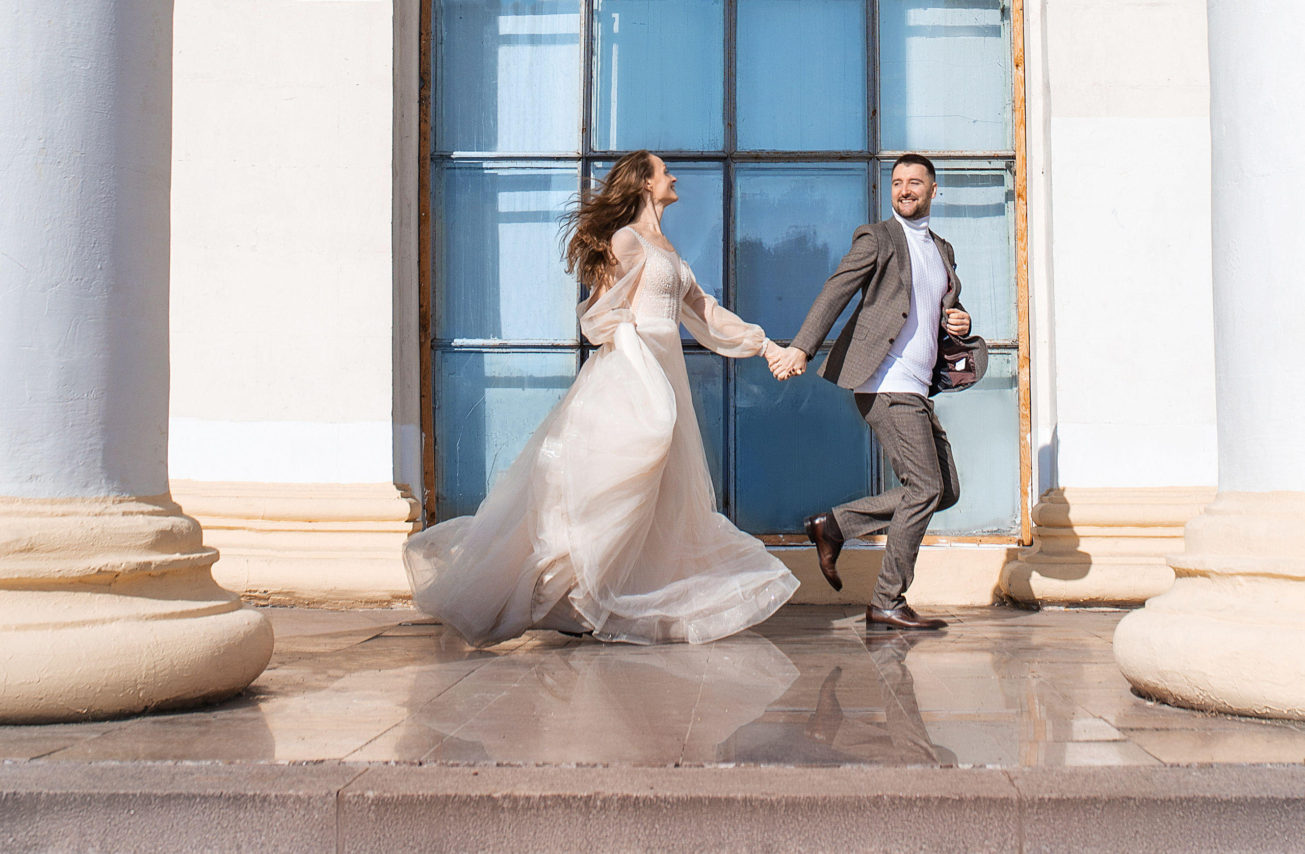 Vika anf Pavel. Portrait family photographer in Berlin Elena Zakh