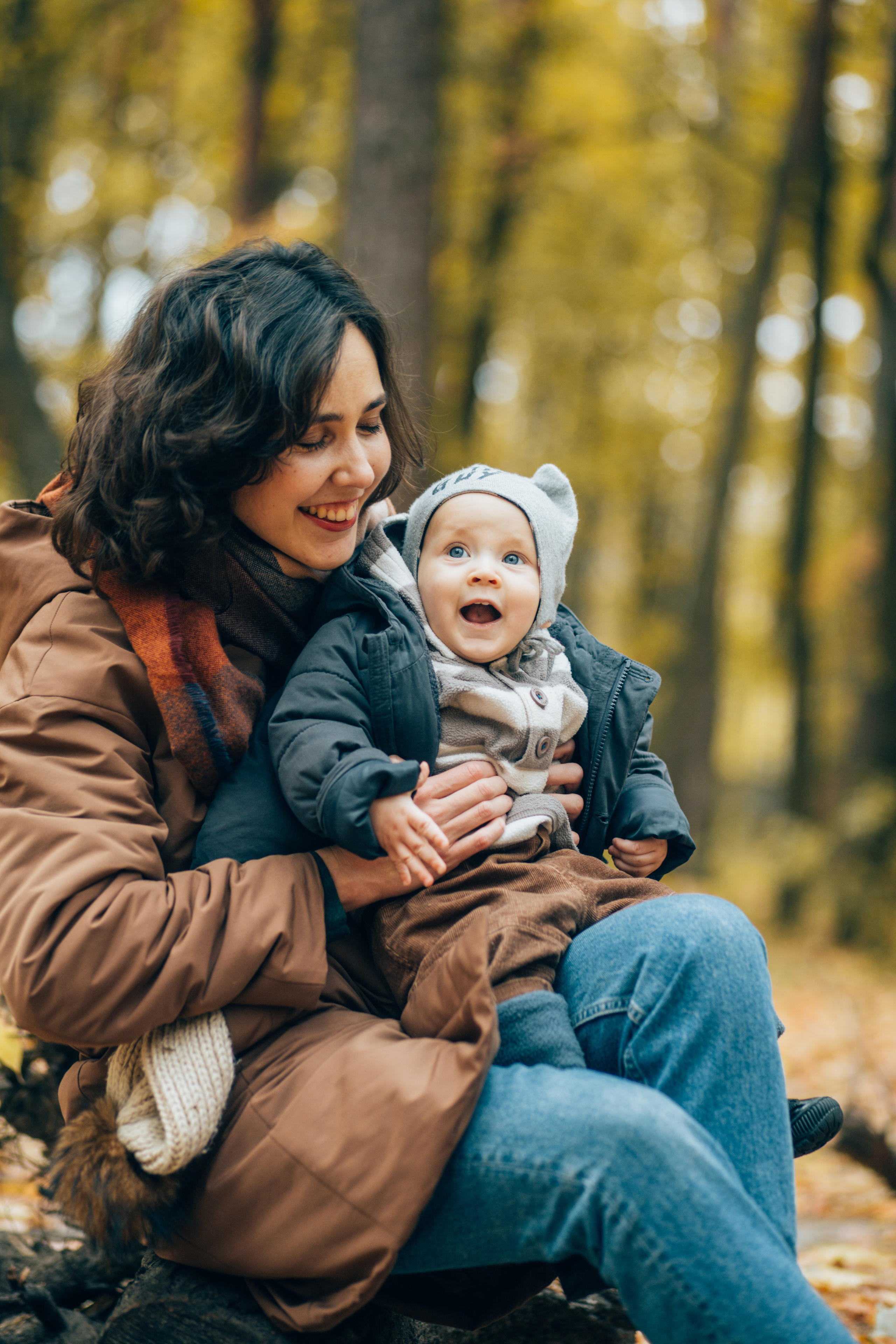 Natalie and kids. Portrait family photographer in Berlin Elena Zakh