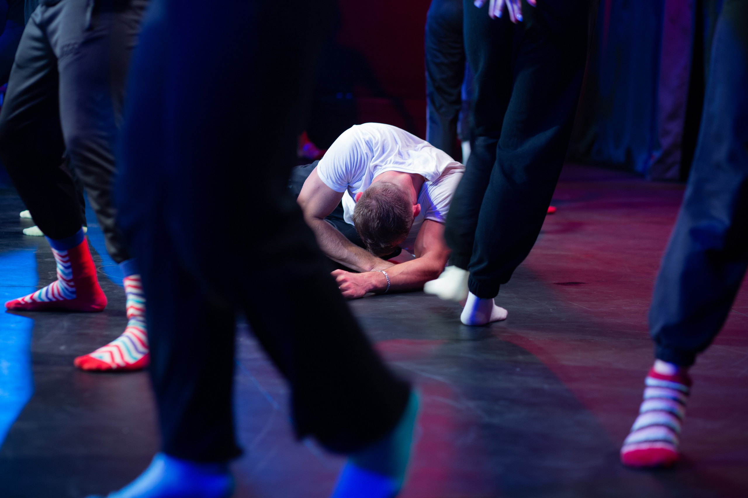 Creative performance “our thoughts”. Portrait family photographer in Berlin Elena Zakh