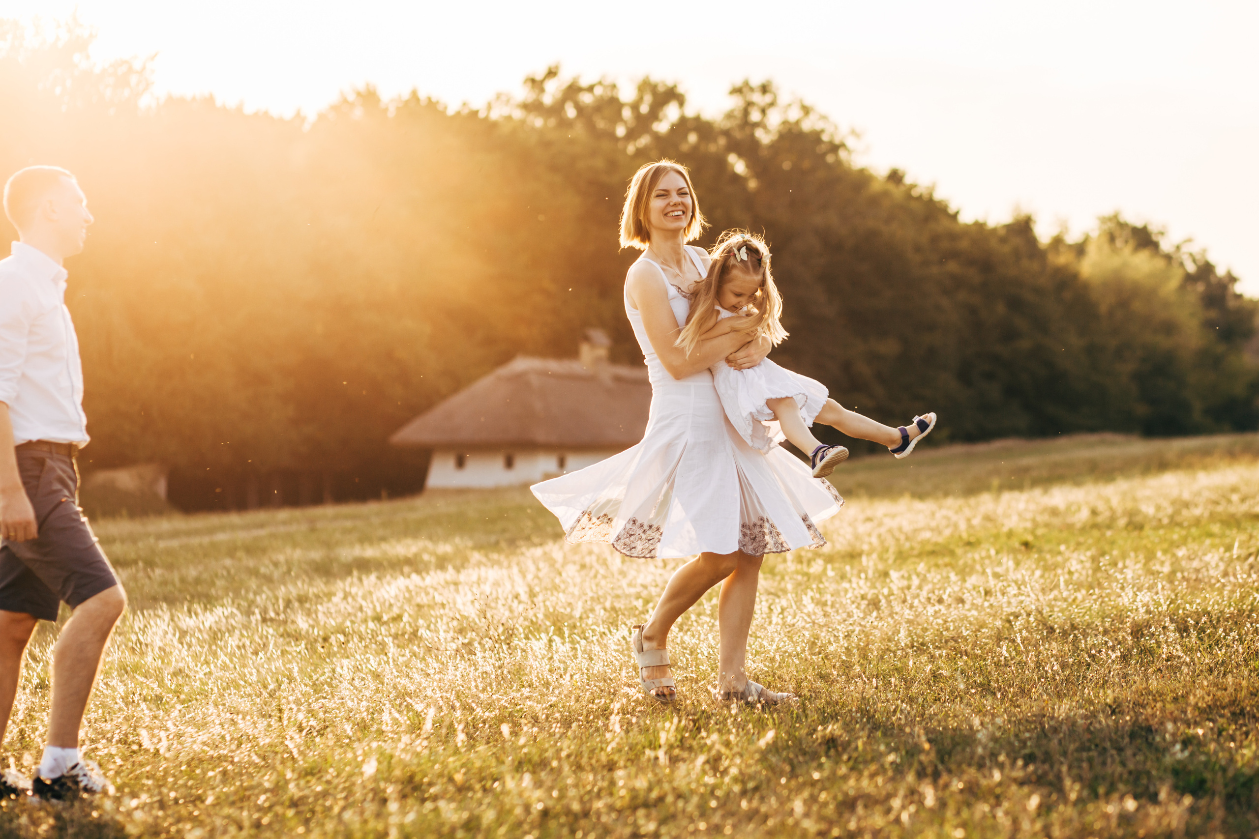 Anya, Tolik, Olya. Portrait family photographer in Berlin Elena Zakh
