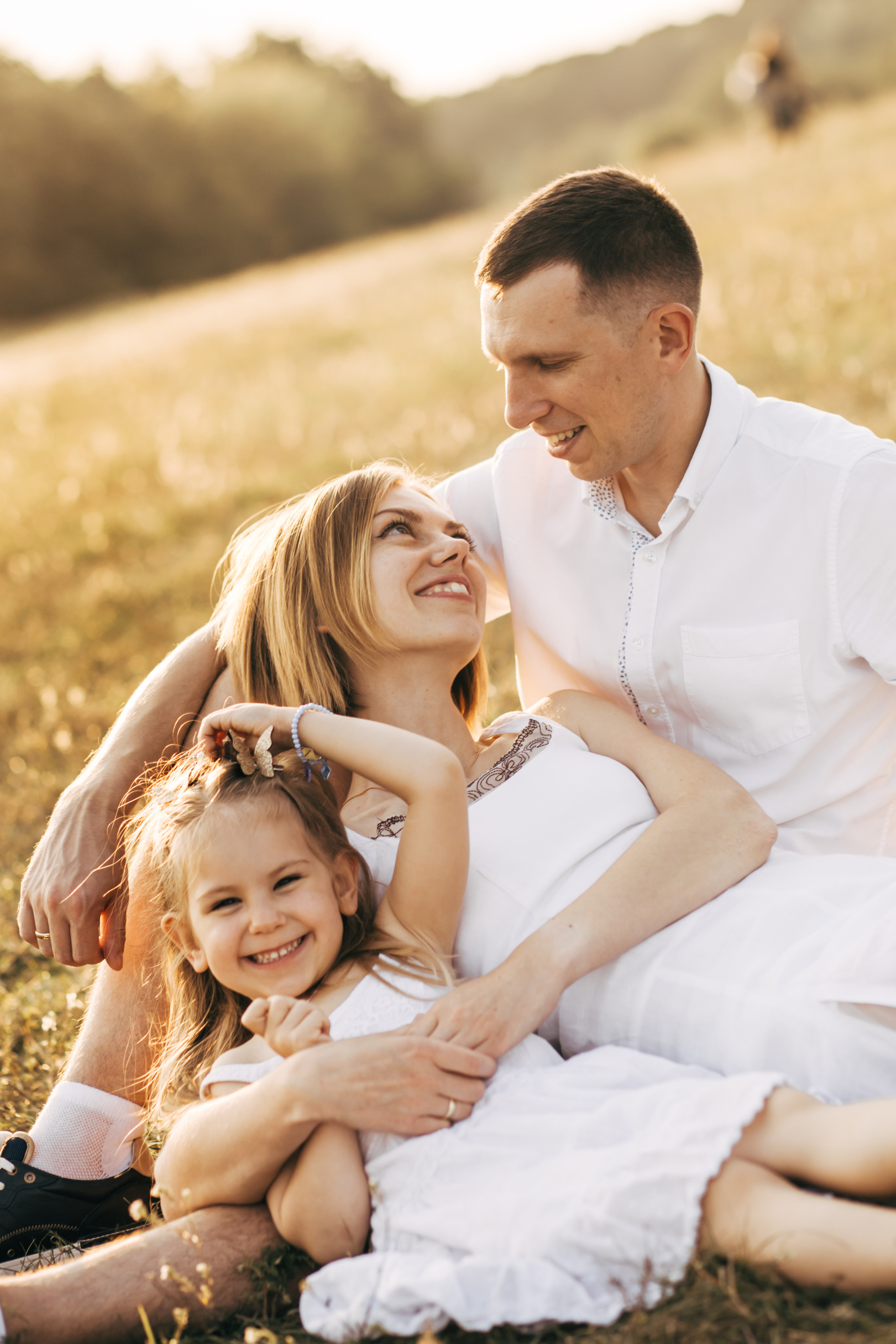 Anya, Tolik, Olya. Portrait family photographer in Berlin Elena Zakh