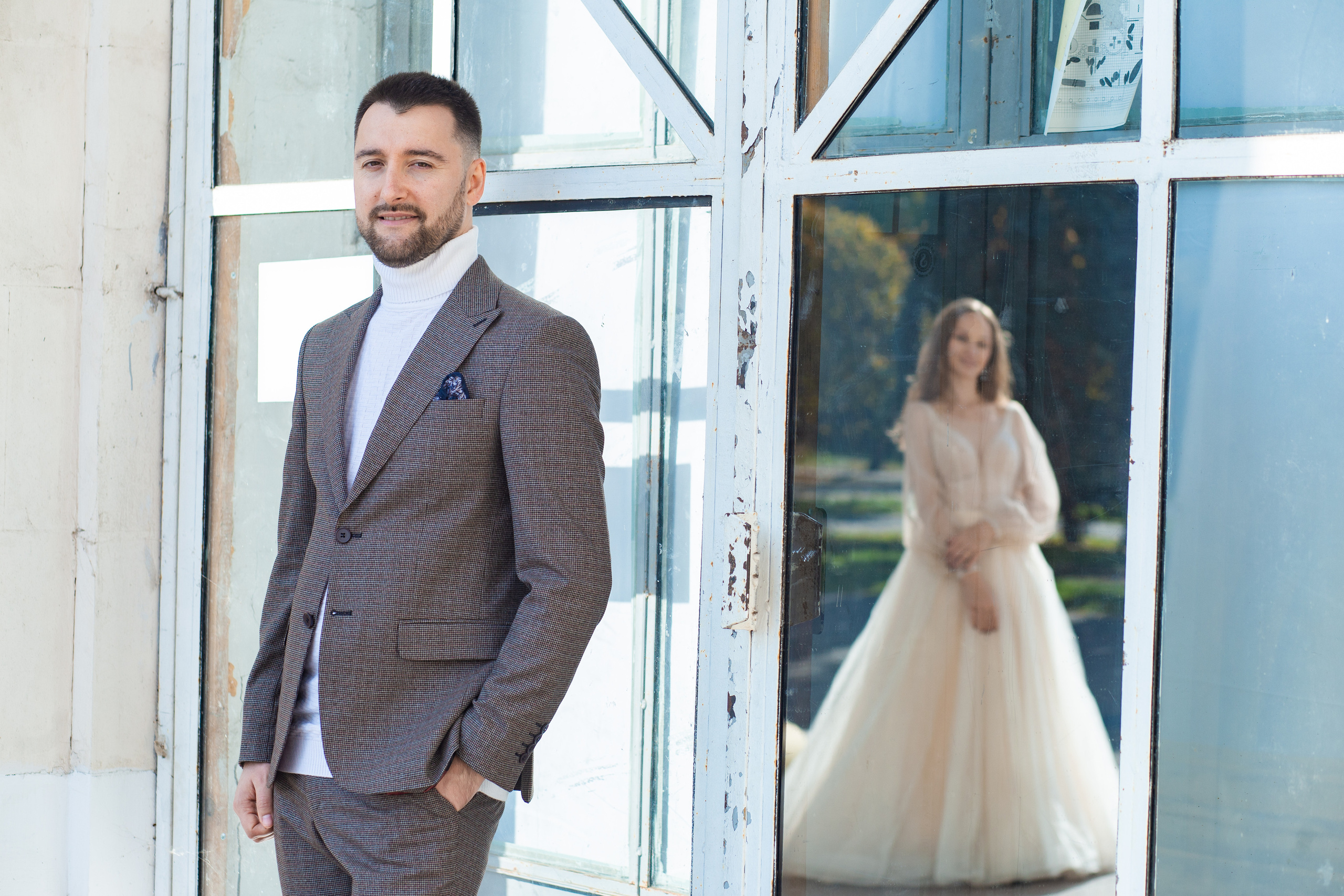 Vika anf Pavel. Portrait family photographer in Berlin Elena Zakh