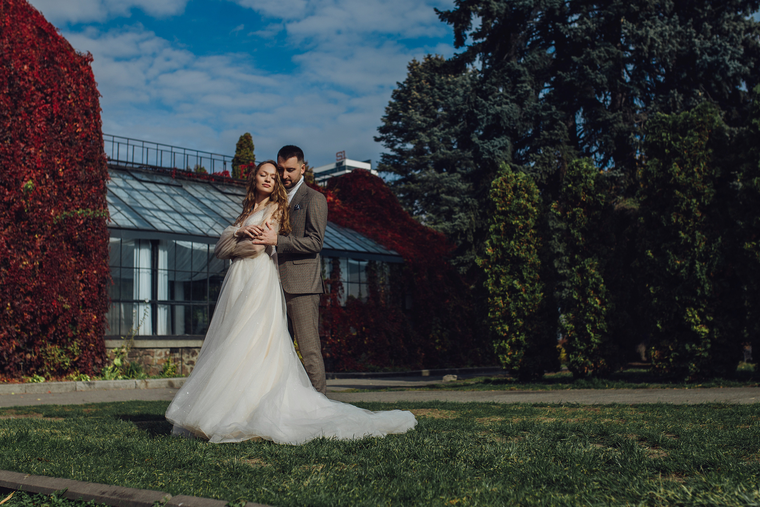 Vika anf Pavel. Portrait family photographer in Berlin Elena Zakh