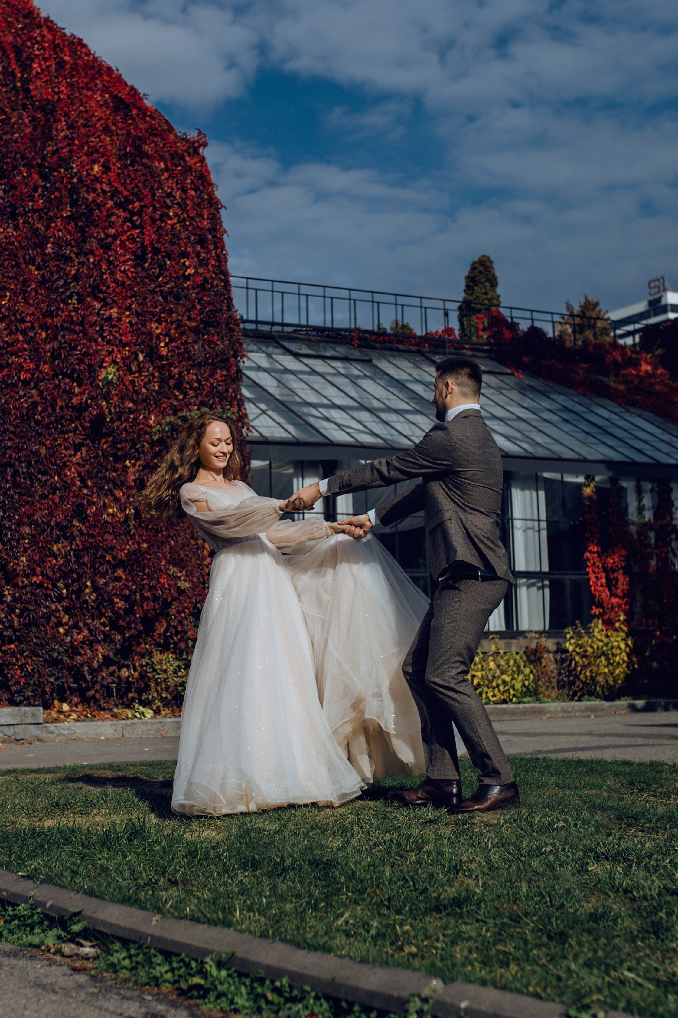 Vika anf Pavel. Portrait family photographer in Berlin Elena Zakh