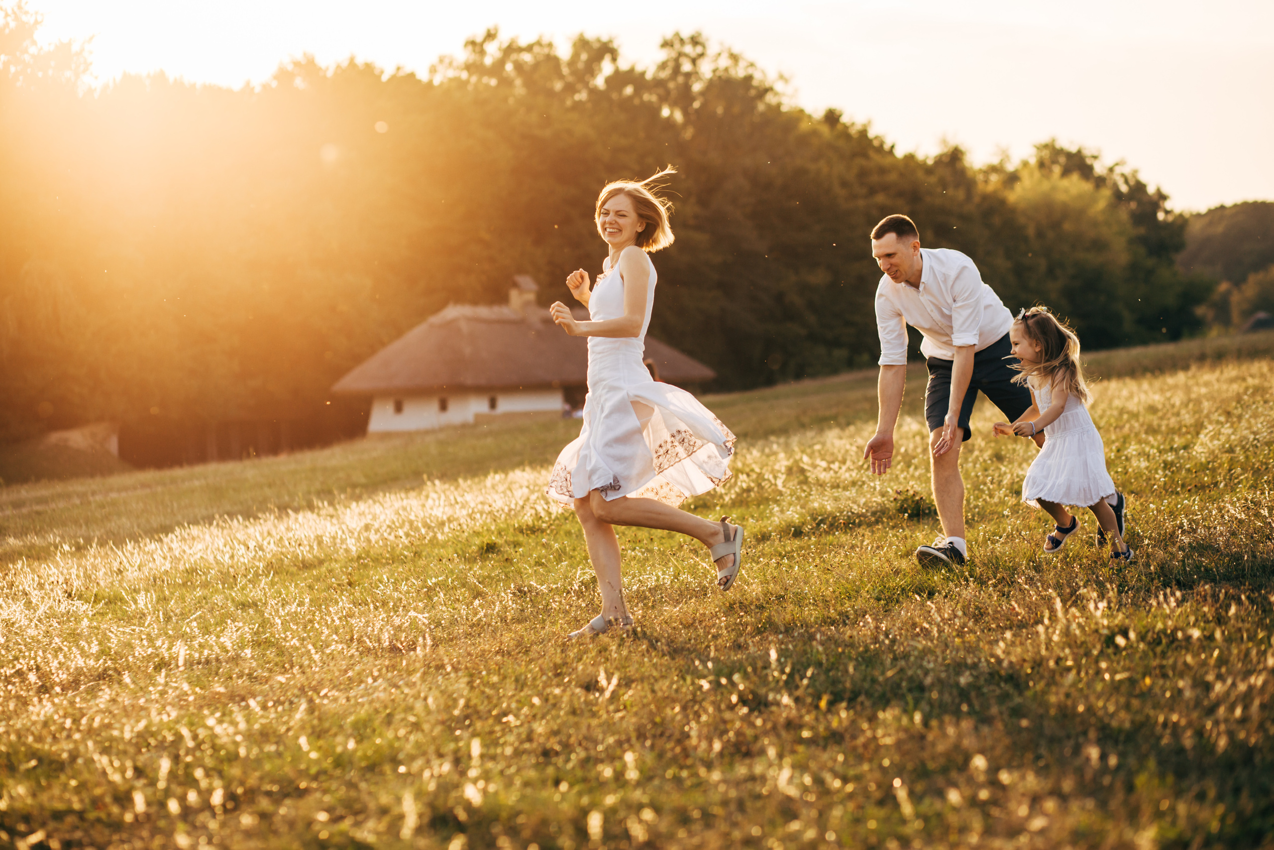 Anya, Tolik, Olya. Portrait family photographer in Berlin Elena Zakh