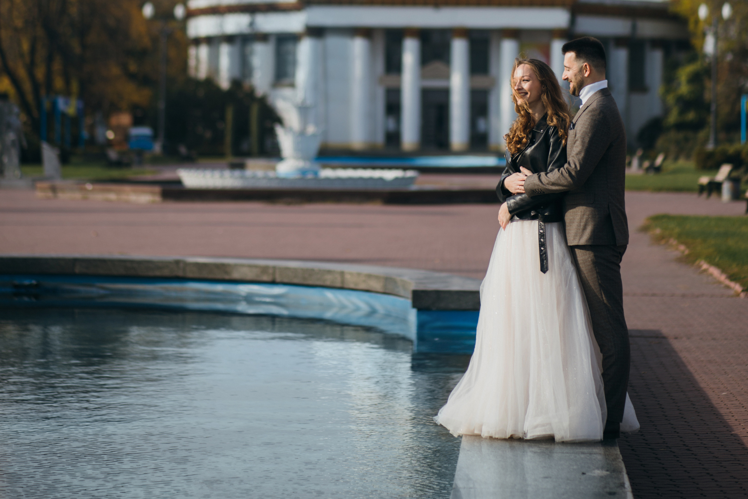 Vika anf Pavel. Portrait family photographer in Berlin Elena Zakh